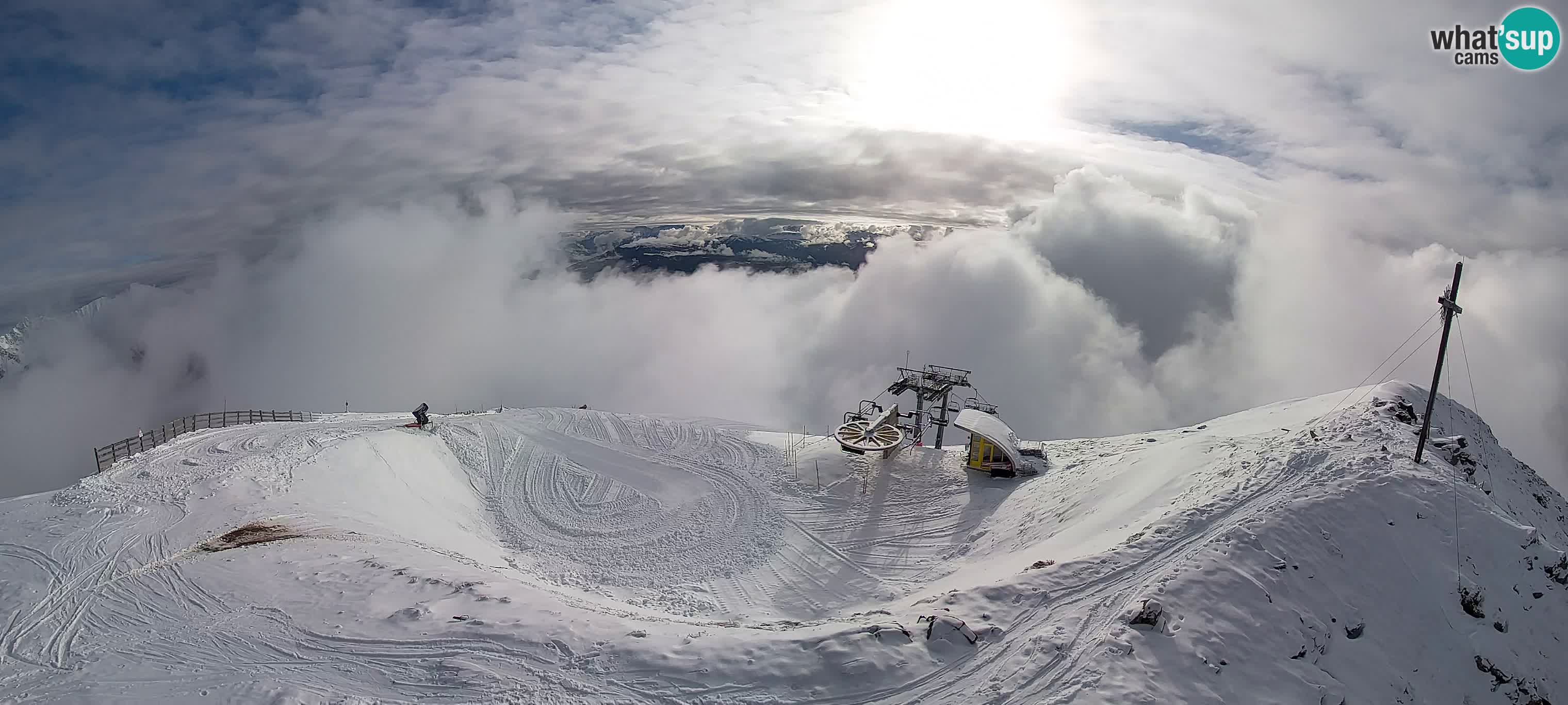 Webcam Gitschlift / Sessellift Gitsch – Bergstation (2.512 m)