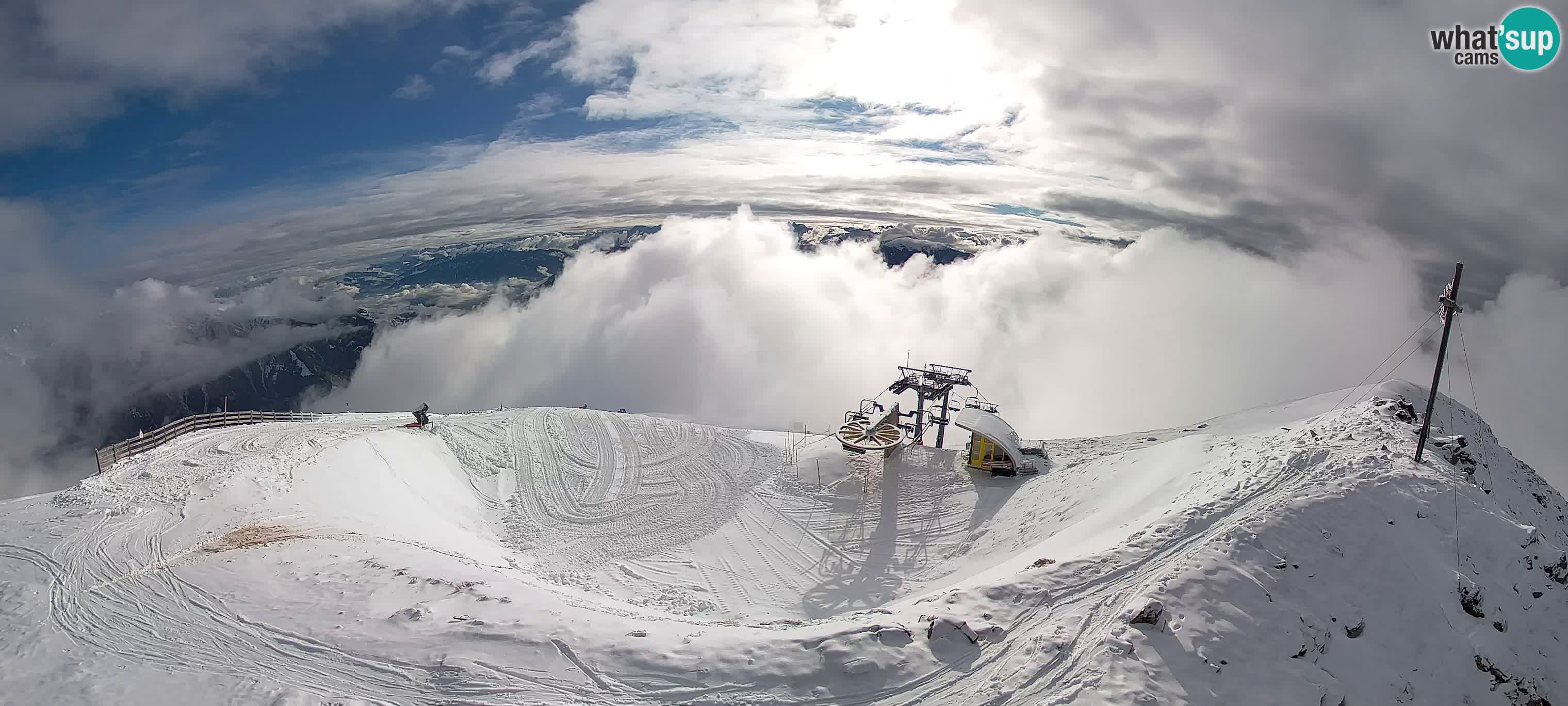 Webcam Gitschlift / Sessellift Gitsch – Bergstation (2.512 m)