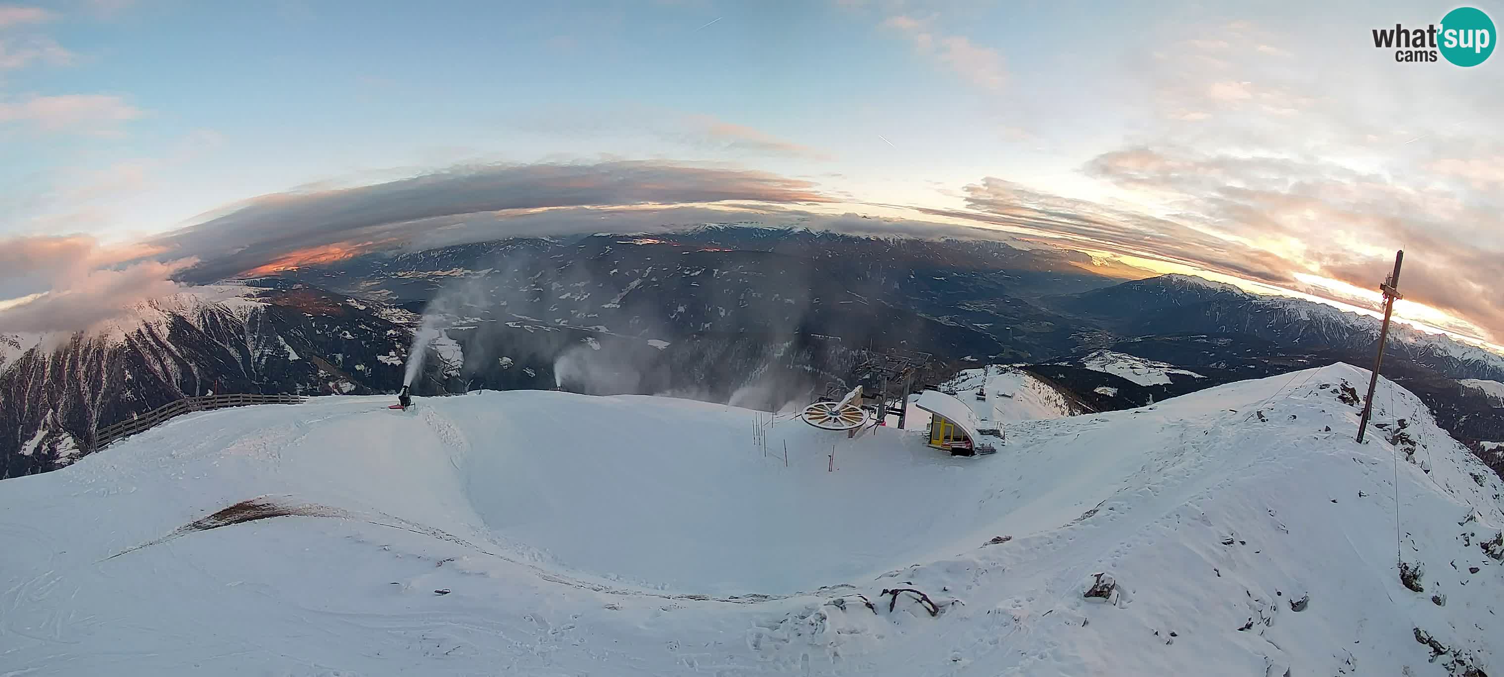 Spletna kamera Gitschlift / sedežnica Gitsch – Zgornja postaja (2.512 m)