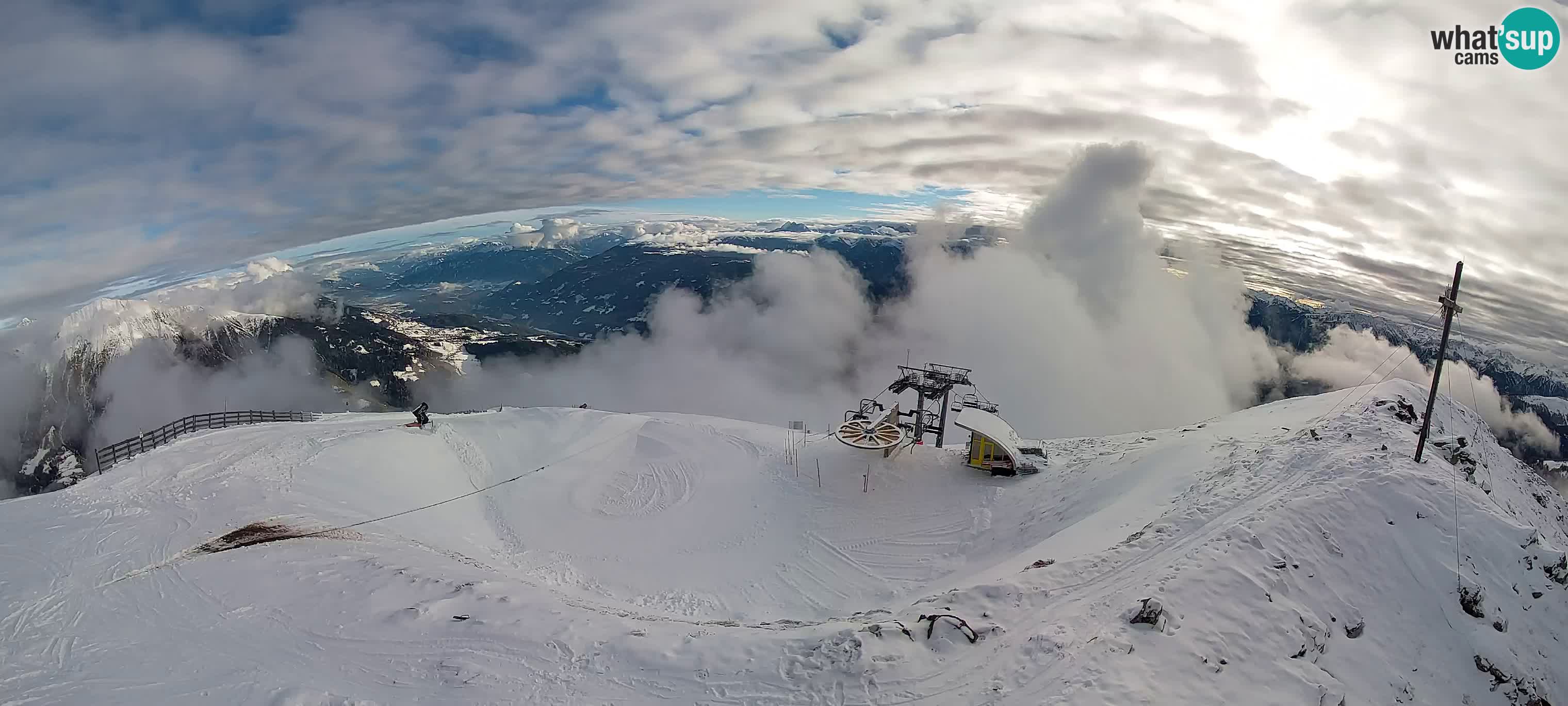 Webcam Gitschlift / Sessellift Gitsch – Bergstation (2.512 m)