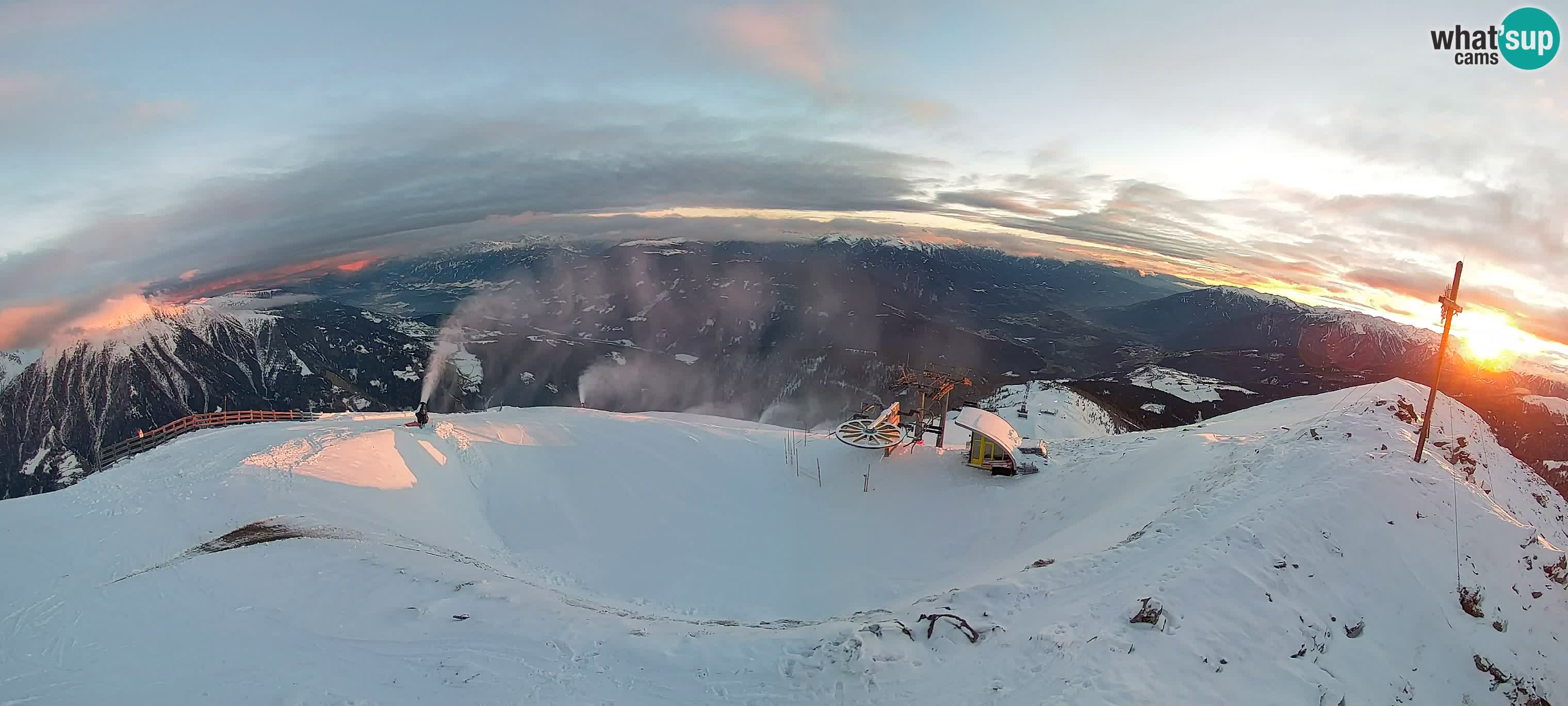 Spletna kamera Gitschlift / sedežnica Gitsch – Zgornja postaja (2.512 m)