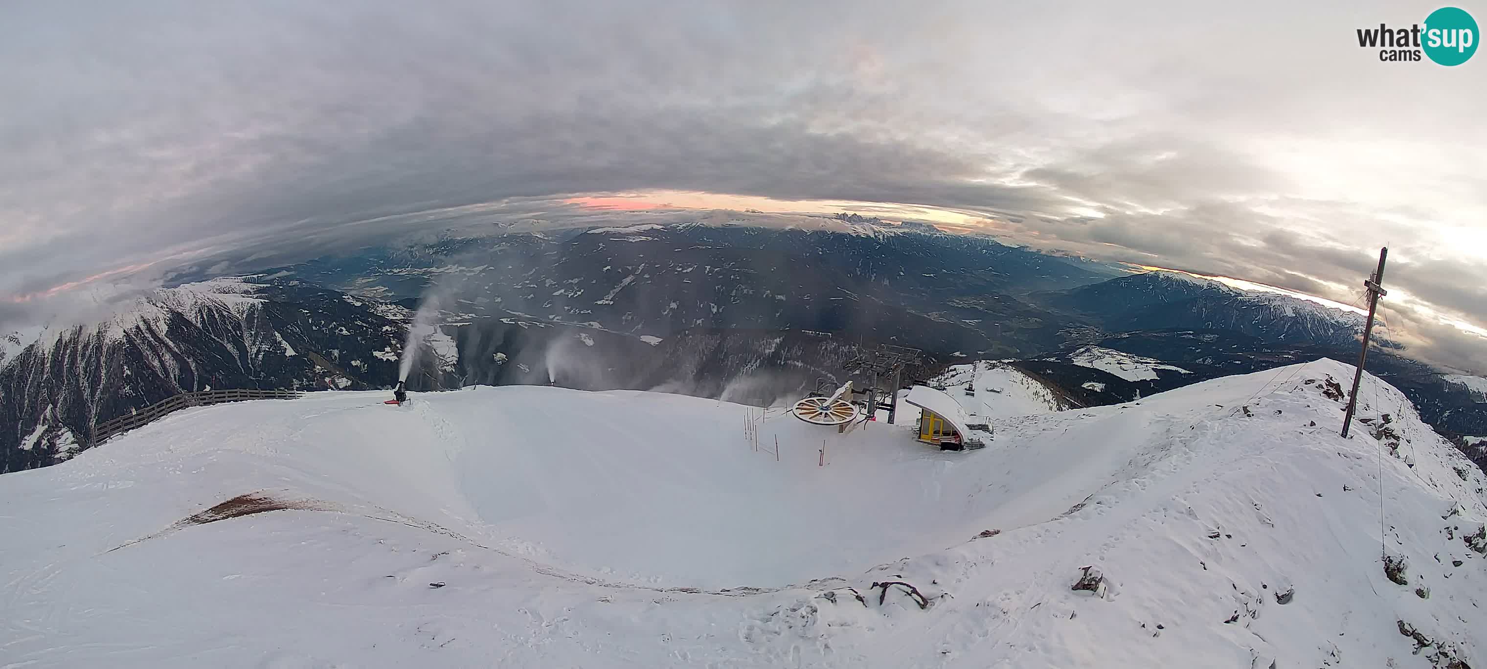 Spletna kamera Gitschlift / sedežnica Gitsch – Zgornja postaja (2.512 m)