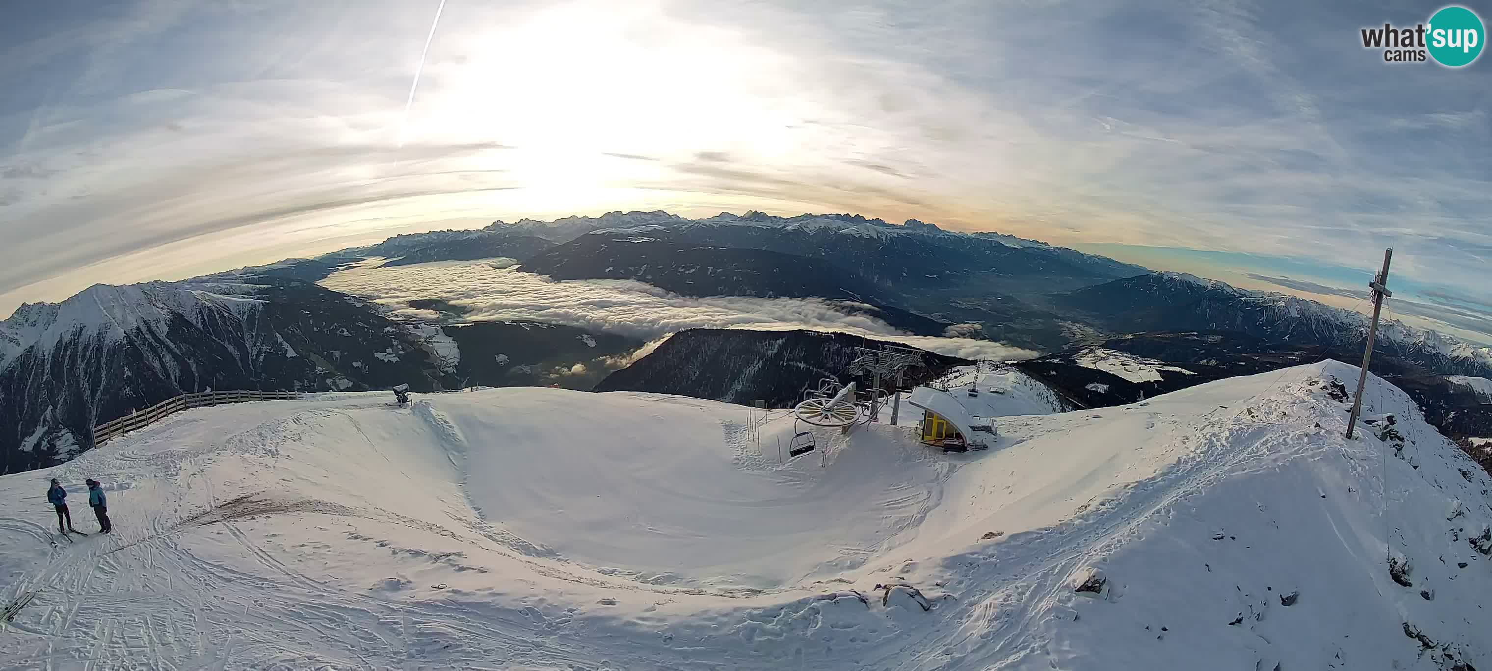 Spletna kamera Gitschlift / sedežnica Gitsch – Zgornja postaja (2.512 m)