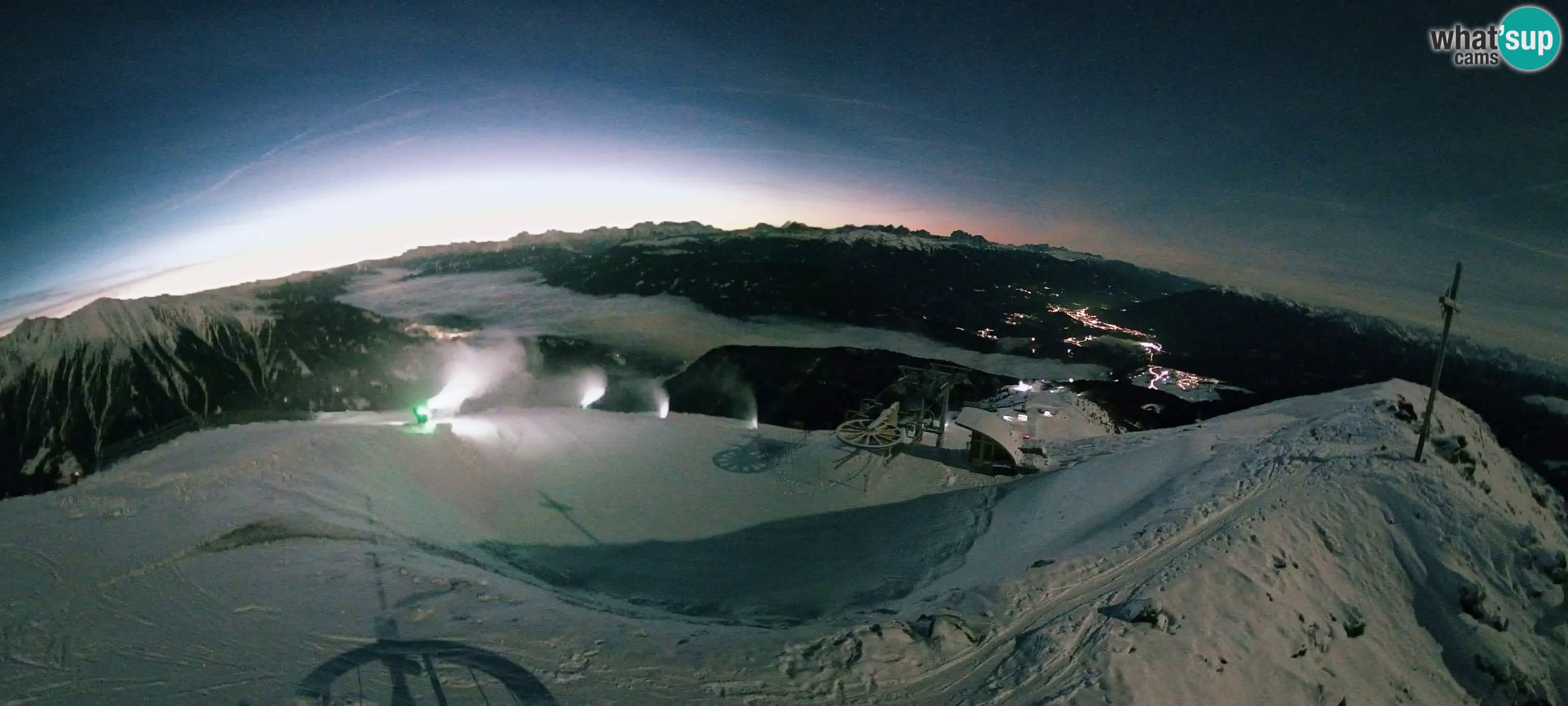 Spletna kamera Gitschlift / sedežnica Gitsch – Zgornja postaja (2.512 m)