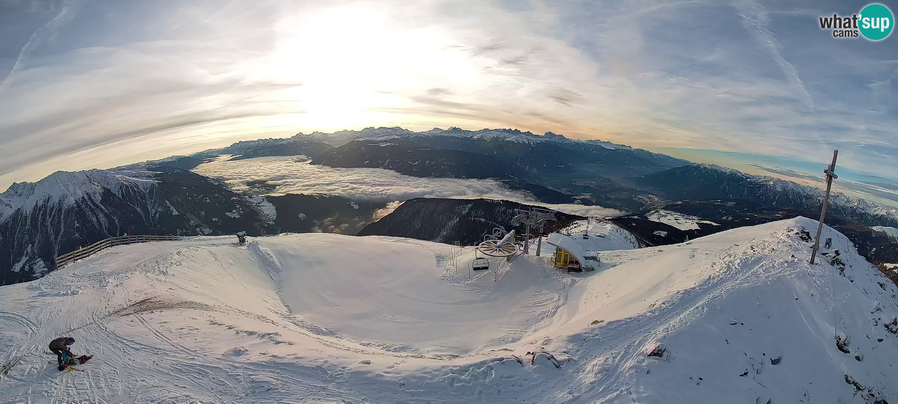 Spletna kamera Gitschlift / sedežnica Gitsch – Zgornja postaja (2.512 m)