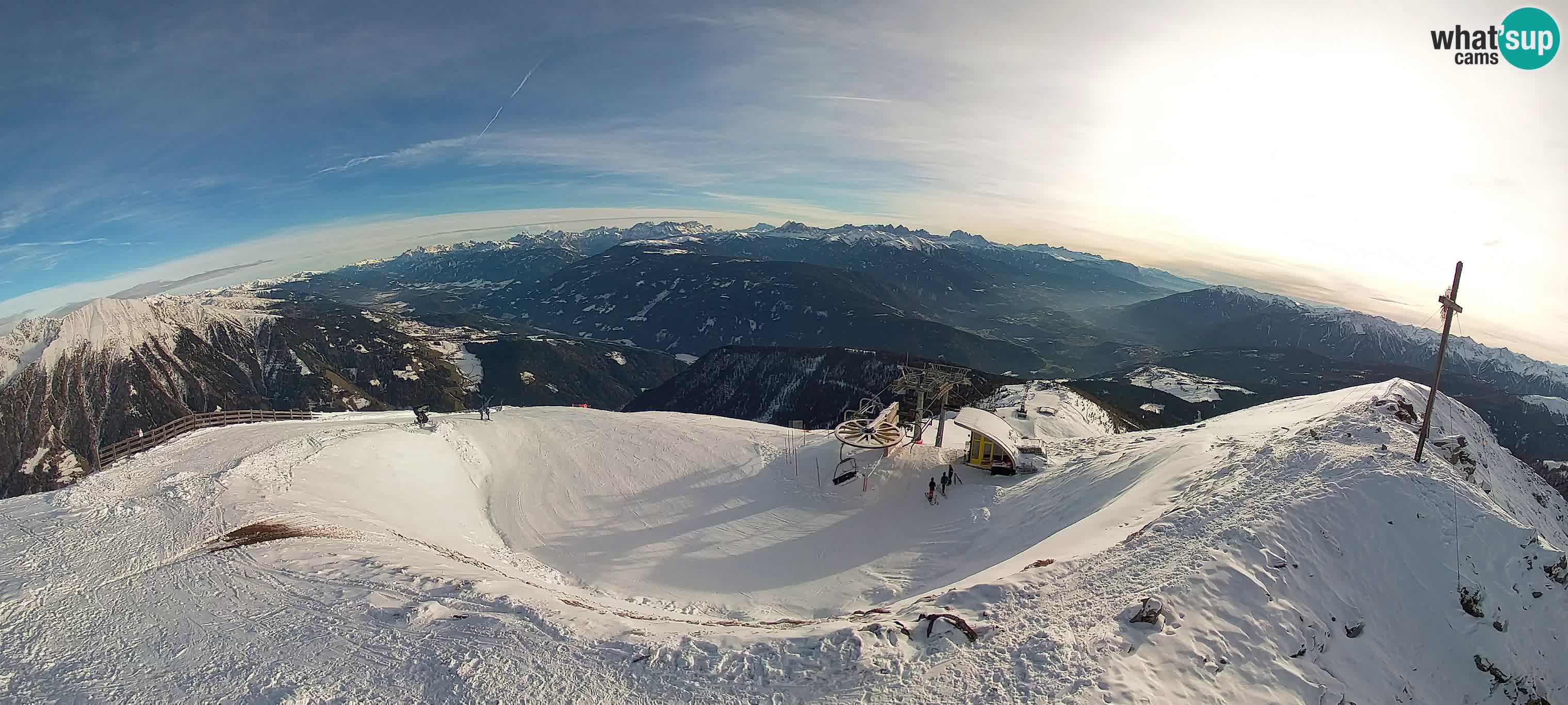 Spletna kamera Gitschlift / sedežnica Gitsch – Zgornja postaja (2.512 m)