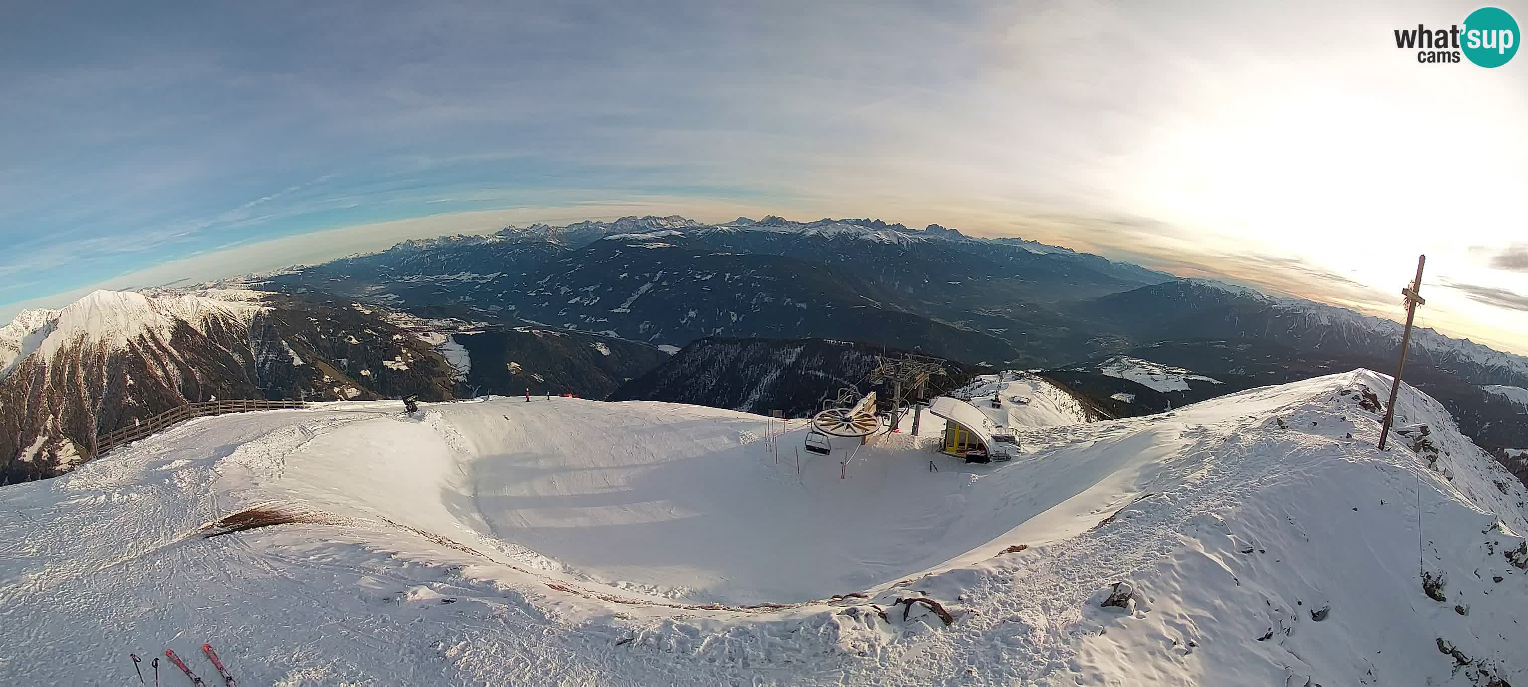 Spletna kamera Gitschlift / sedežnica Gitsch – Zgornja postaja (2.512 m)