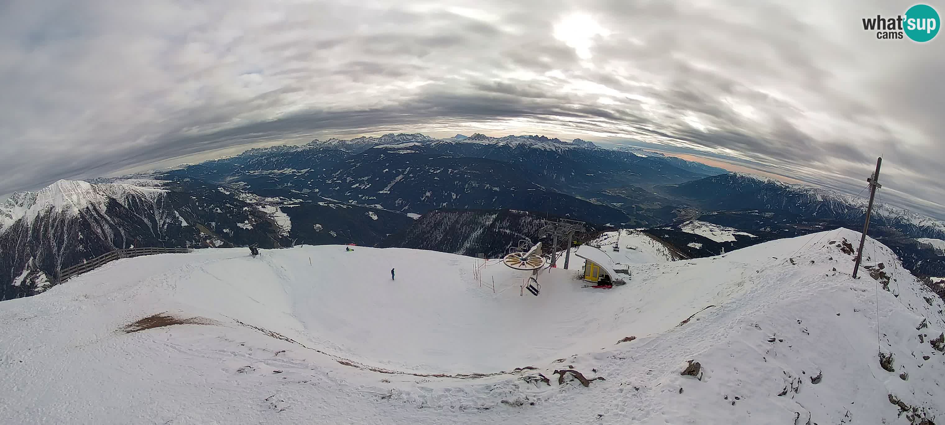 Spletna kamera Gitschlift / sedežnica Gitsch – Zgornja postaja (2.512 m)