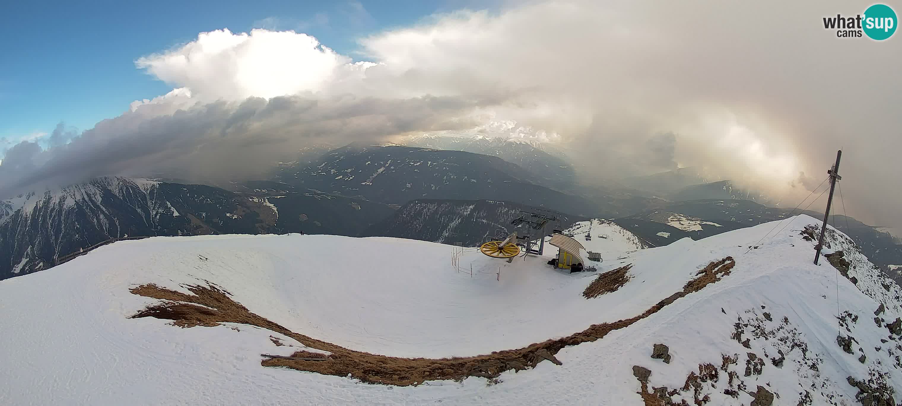 Spletna kamera Gitschlift / sedežnica Gitsch – Zgornja postaja (2.512 m)