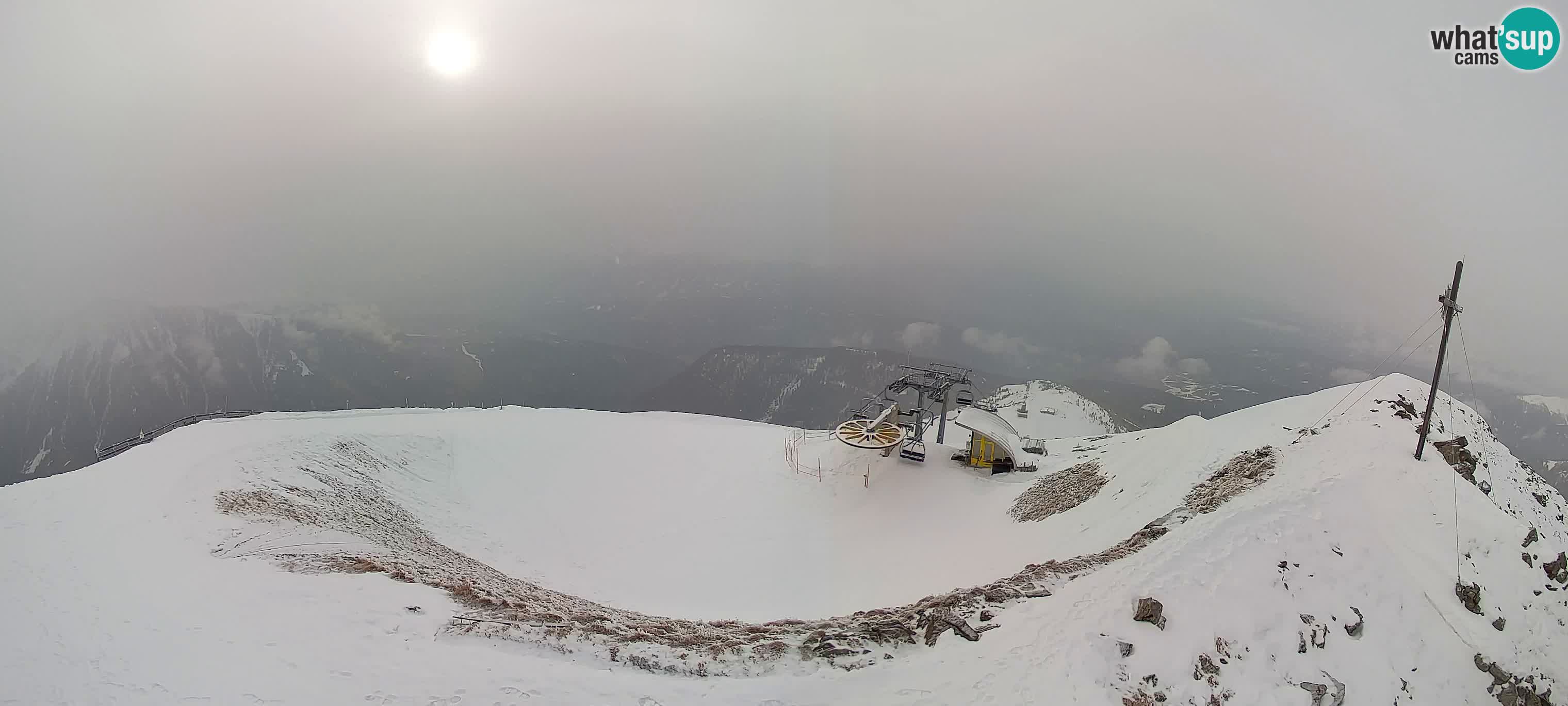 Spletna kamera Gitschlift / sedežnica Gitsch – Zgornja postaja (2.512 m)