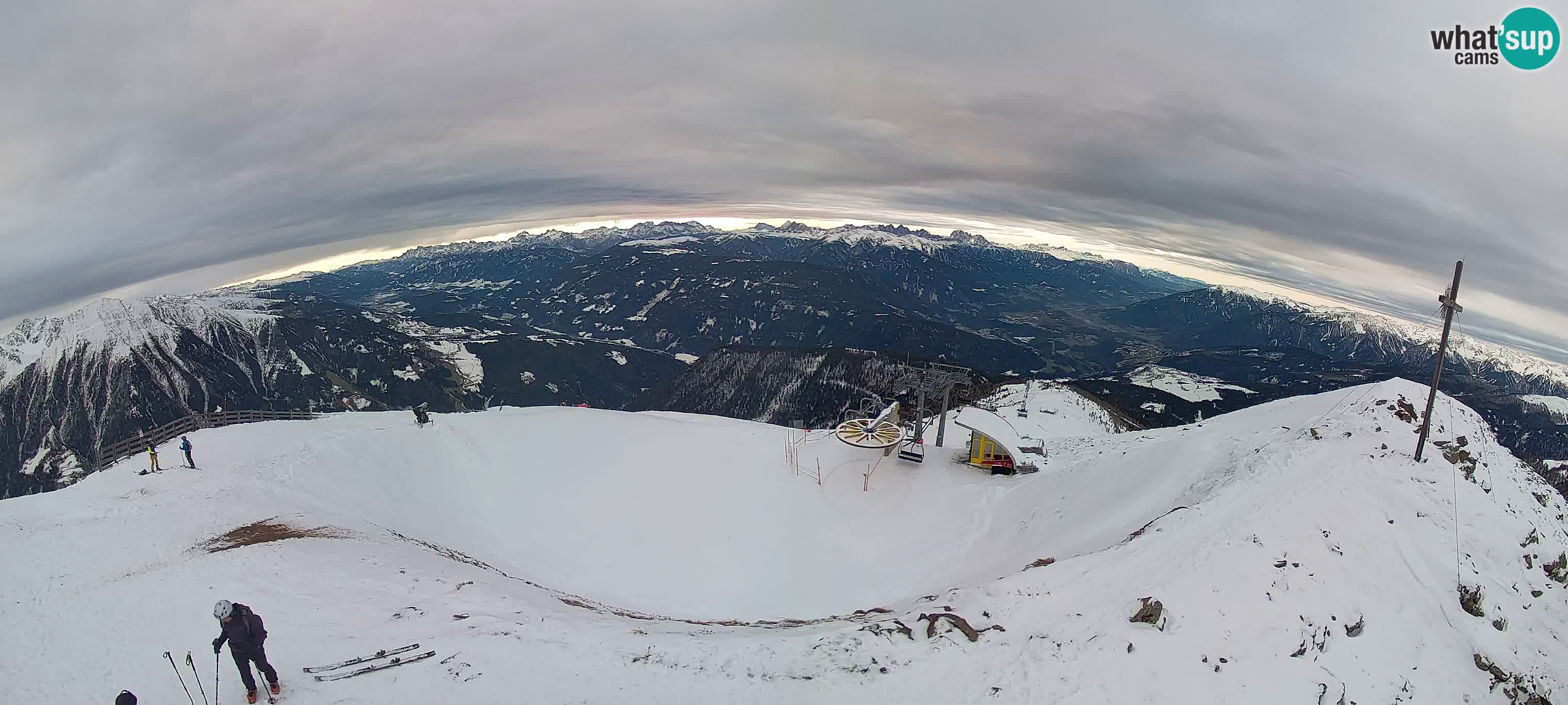Spletna kamera Gitschlift / sedežnica Gitsch – Zgornja postaja (2.512 m)