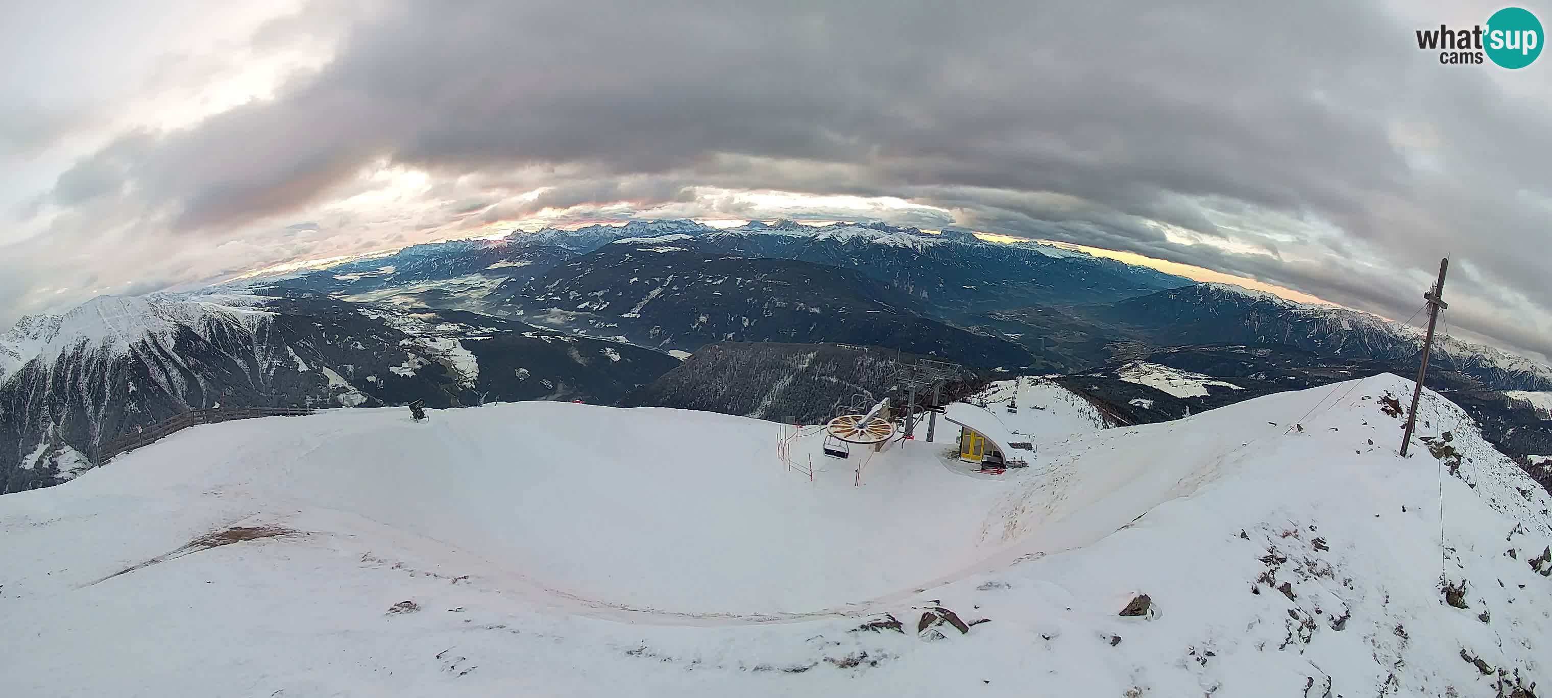 Spletna kamera Gitschlift / sedežnica Gitsch – Zgornja postaja (2.512 m)