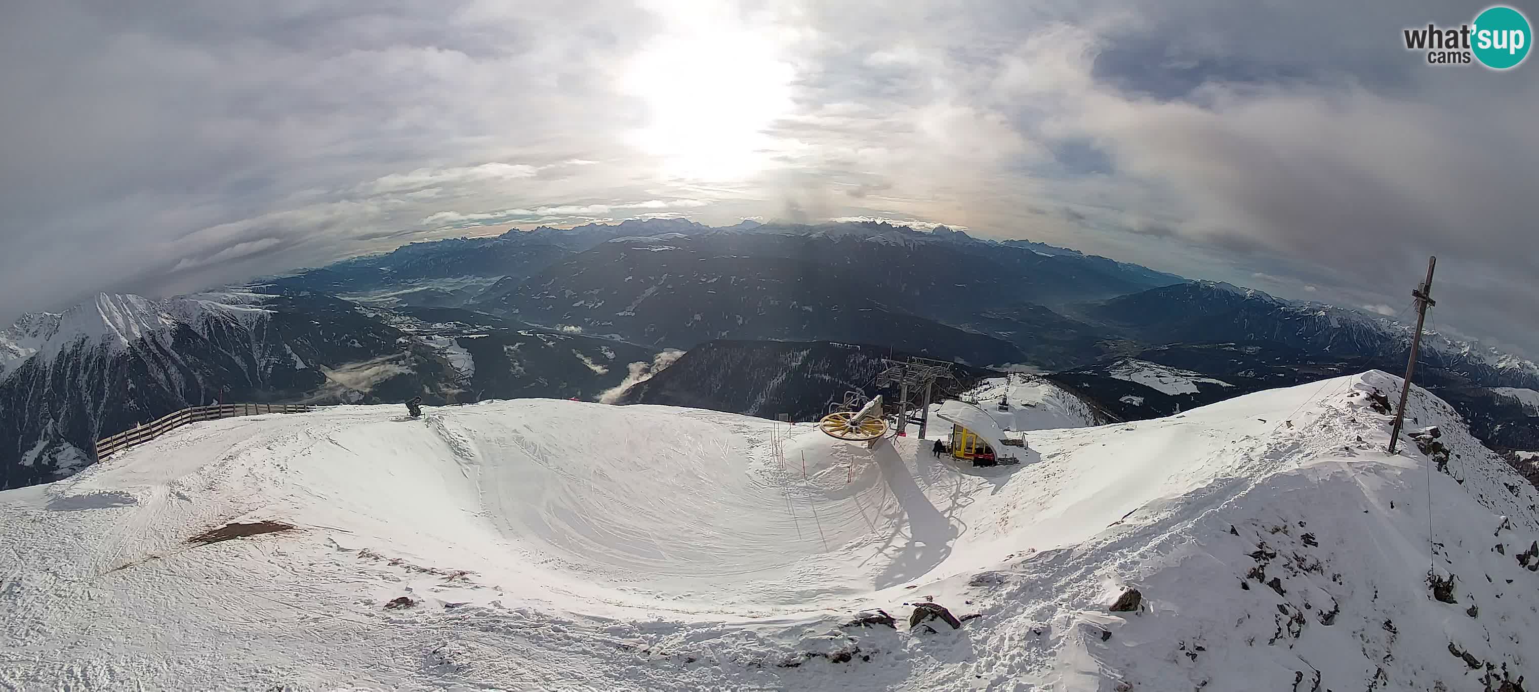 Spletna kamera Gitschlift / sedežnica Gitsch – Zgornja postaja (2.512 m)