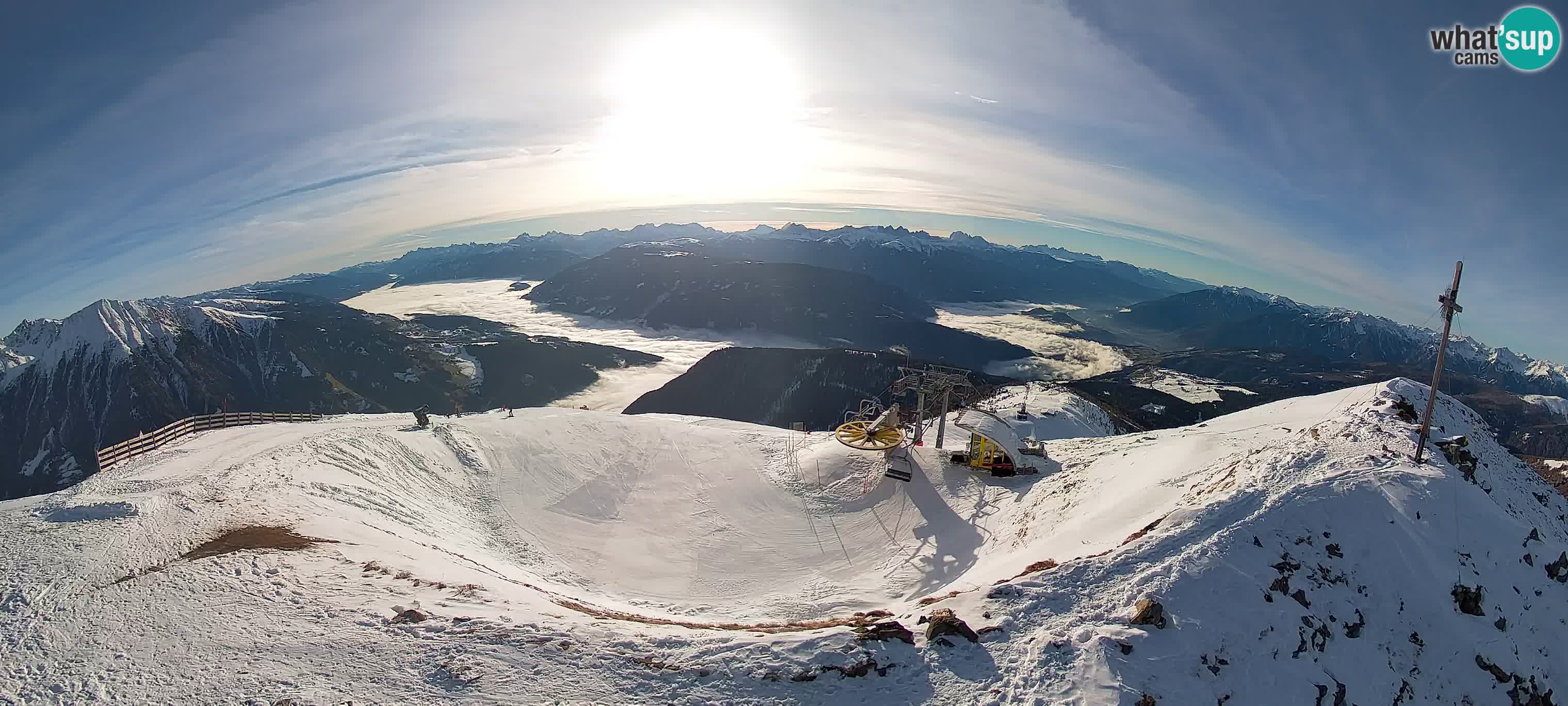 Spletna kamera Gitschlift / sedežnica Gitsch – Zgornja postaja (2.512 m)