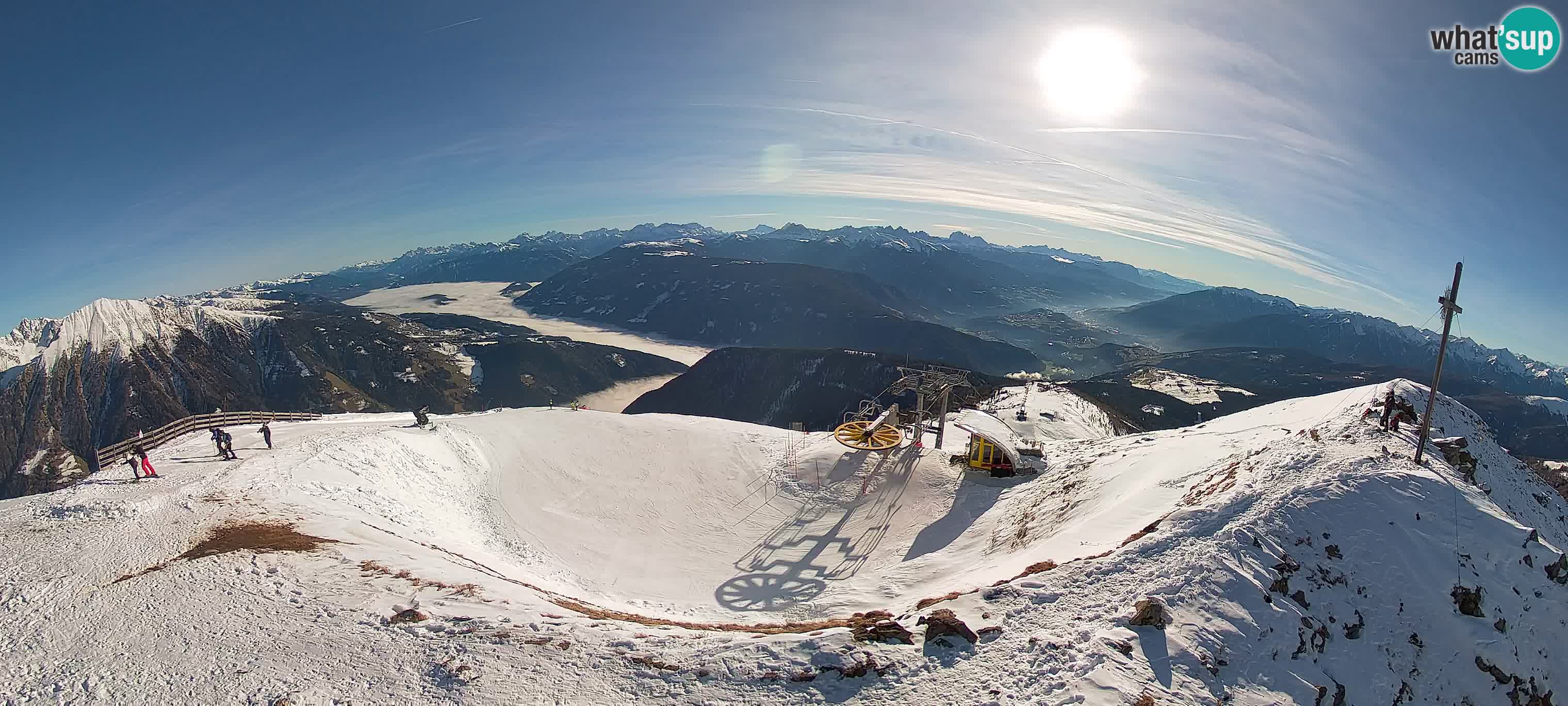Spletna kamera Gitschlift / sedežnica Gitsch – Zgornja postaja (2.512 m)