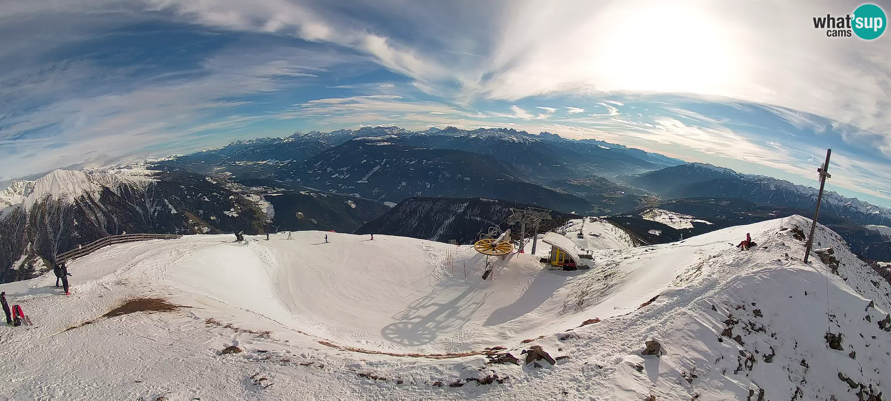 Spletna kamera Gitschlift / sedežnica Gitsch – Zgornja postaja (2.512 m)