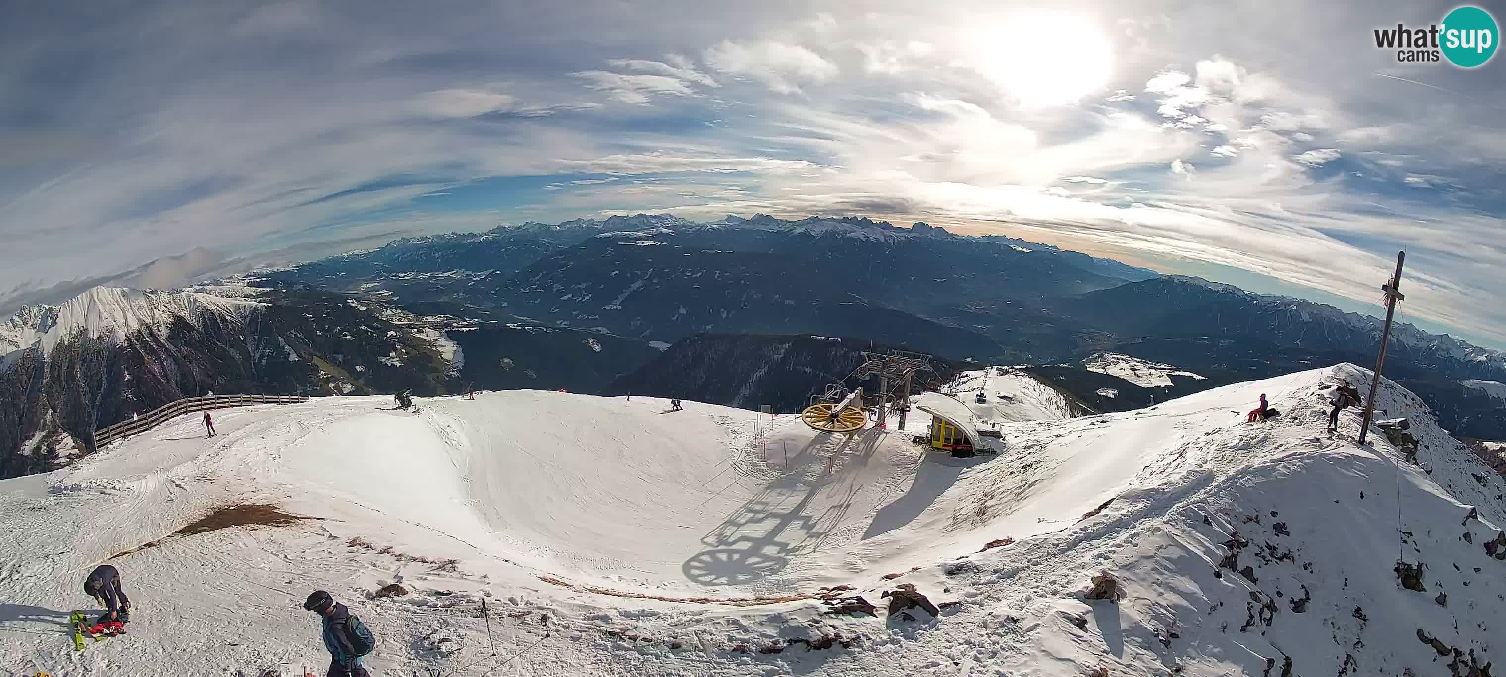 Spletna kamera Gitschlift / sedežnica Gitsch – Zgornja postaja (2.512 m)