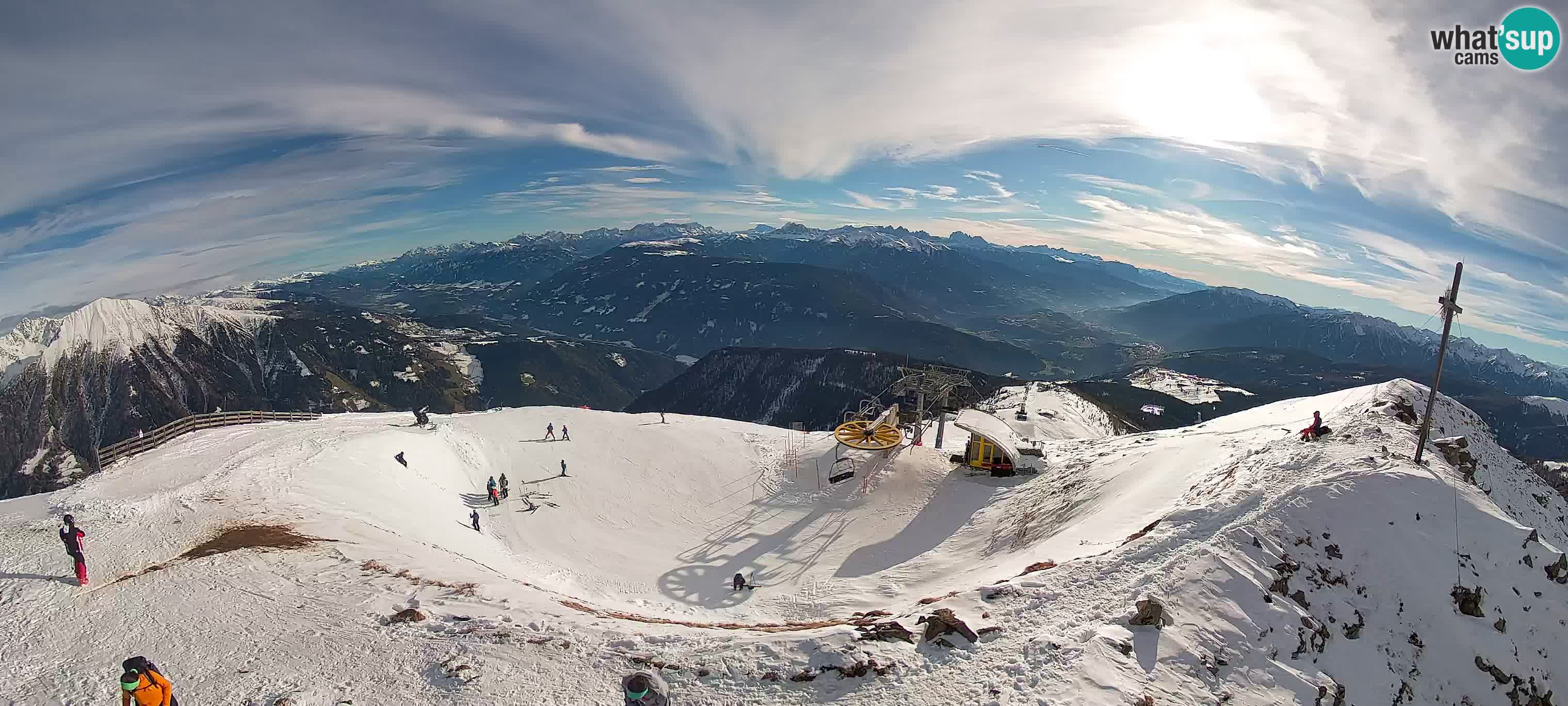 Spletna kamera Gitschlift / sedežnica Gitsch – Zgornja postaja (2.512 m)