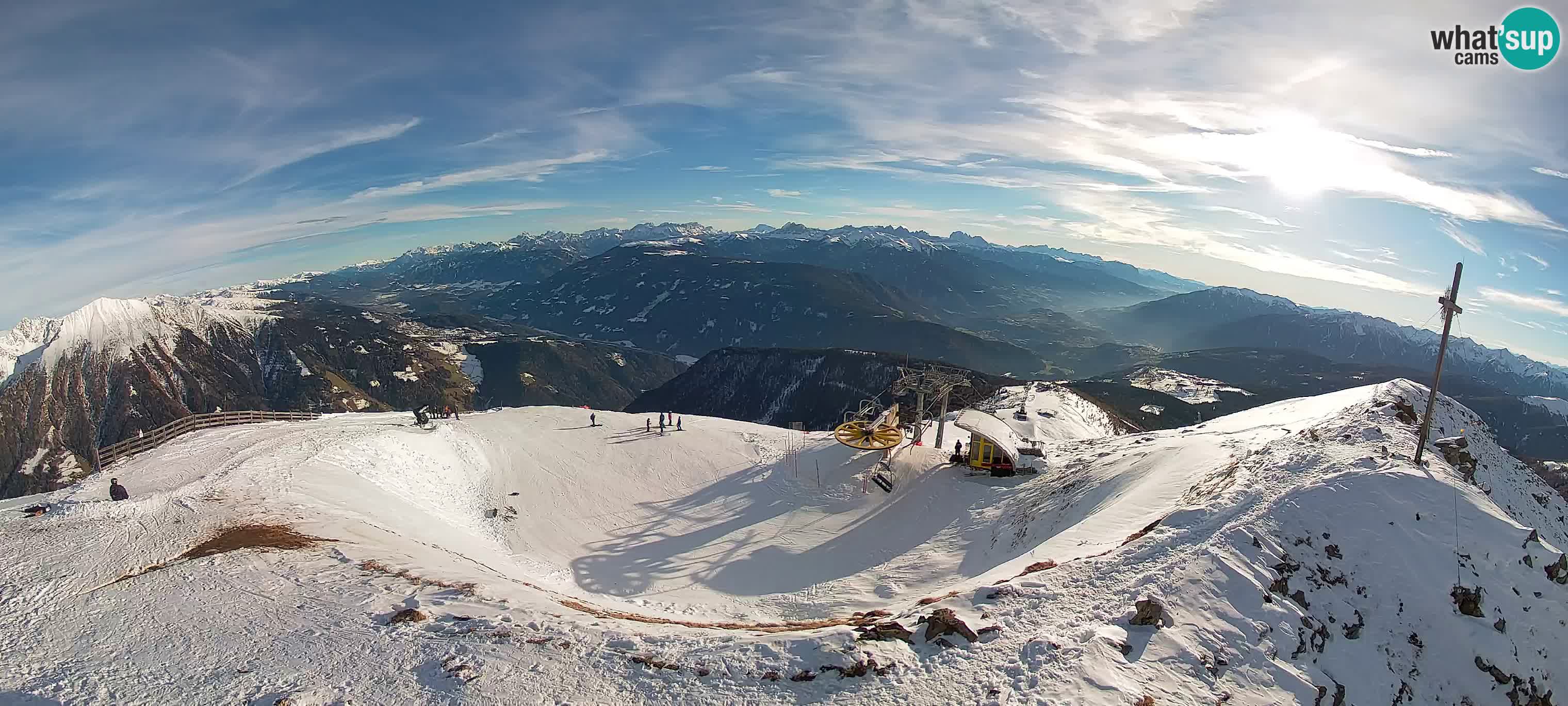 Spletna kamera Gitschlift / sedežnica Gitsch – Zgornja postaja (2.512 m)