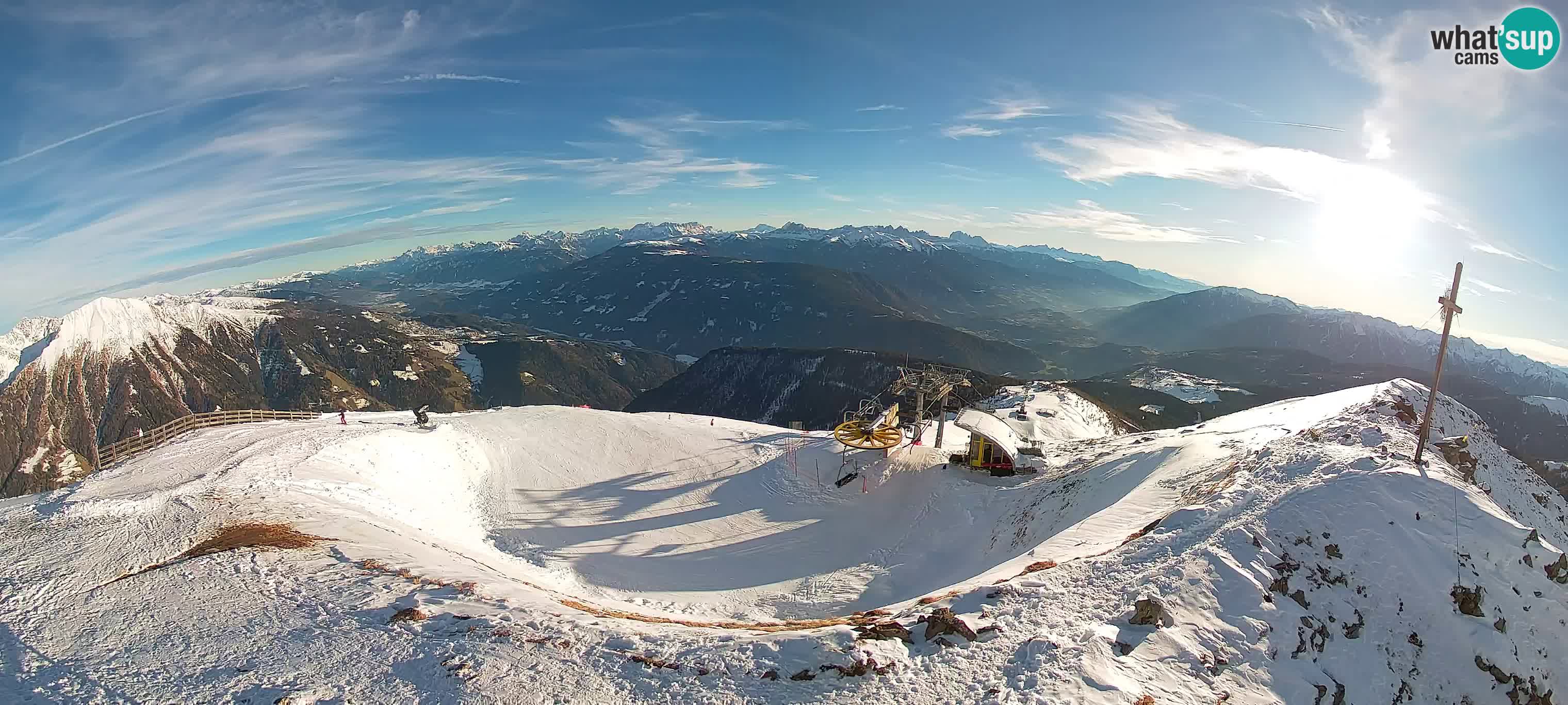 Spletna kamera Gitschlift / sedežnica Gitsch – Zgornja postaja (2.512 m)