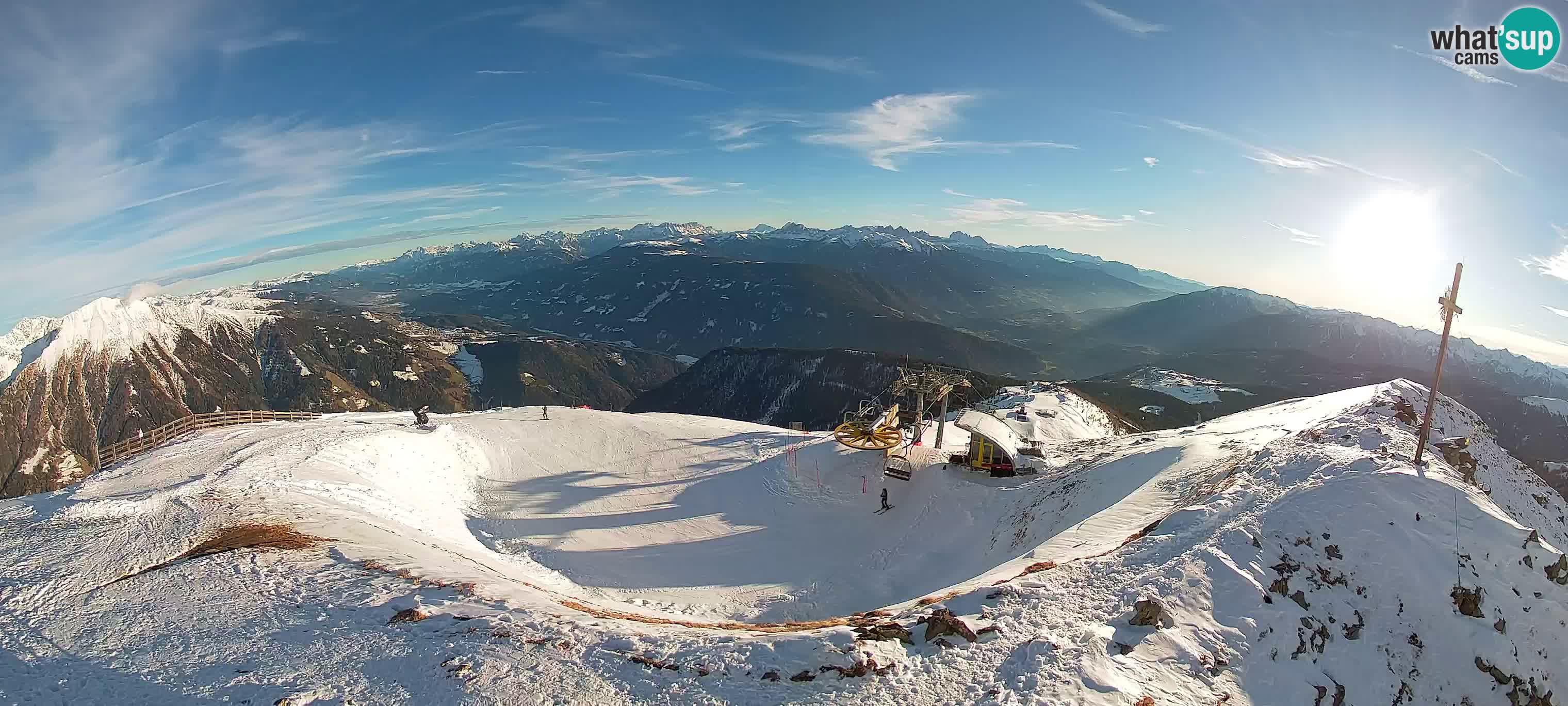 Spletna kamera Gitschlift / sedežnica Gitsch – Zgornja postaja (2.512 m)