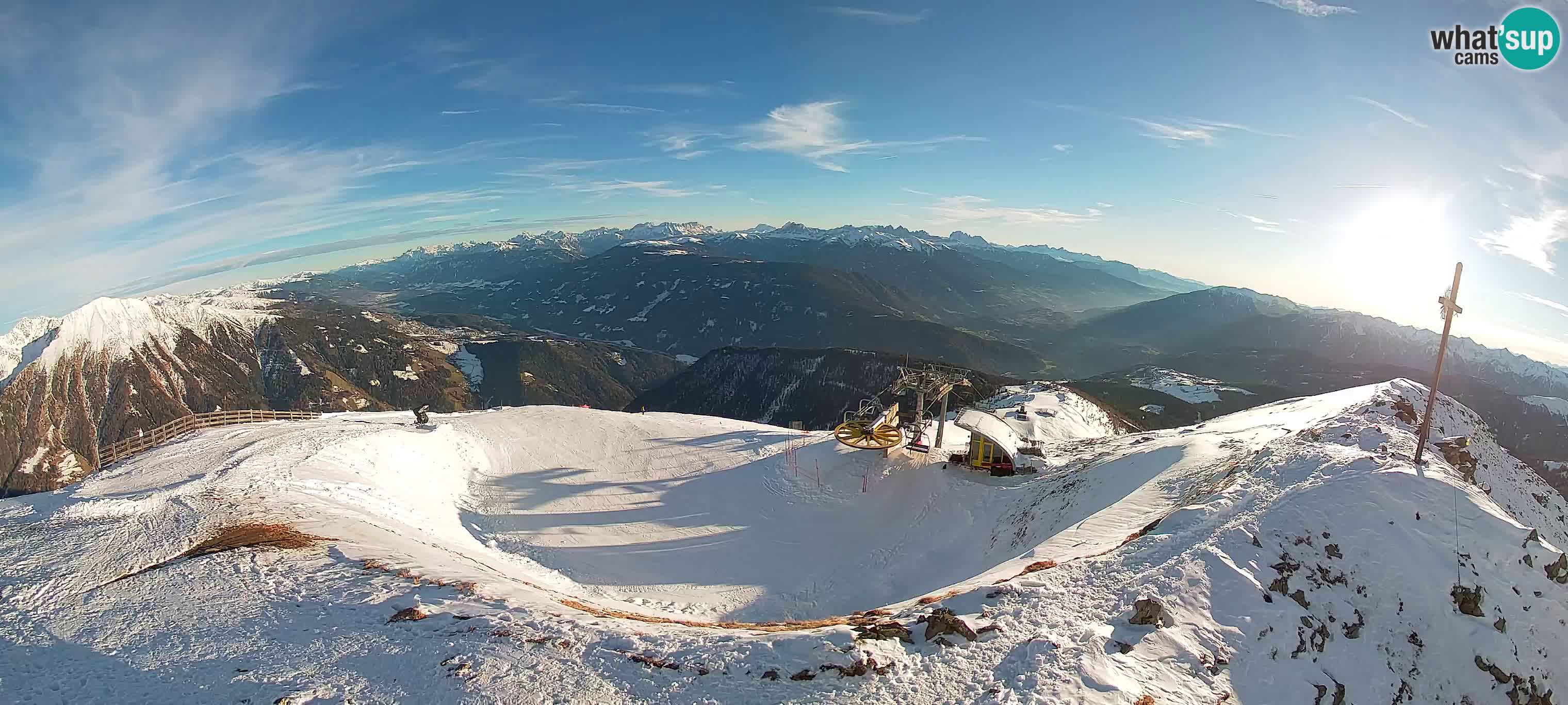Spletna kamera Gitschlift / sedežnica Gitsch – Zgornja postaja (2.512 m)