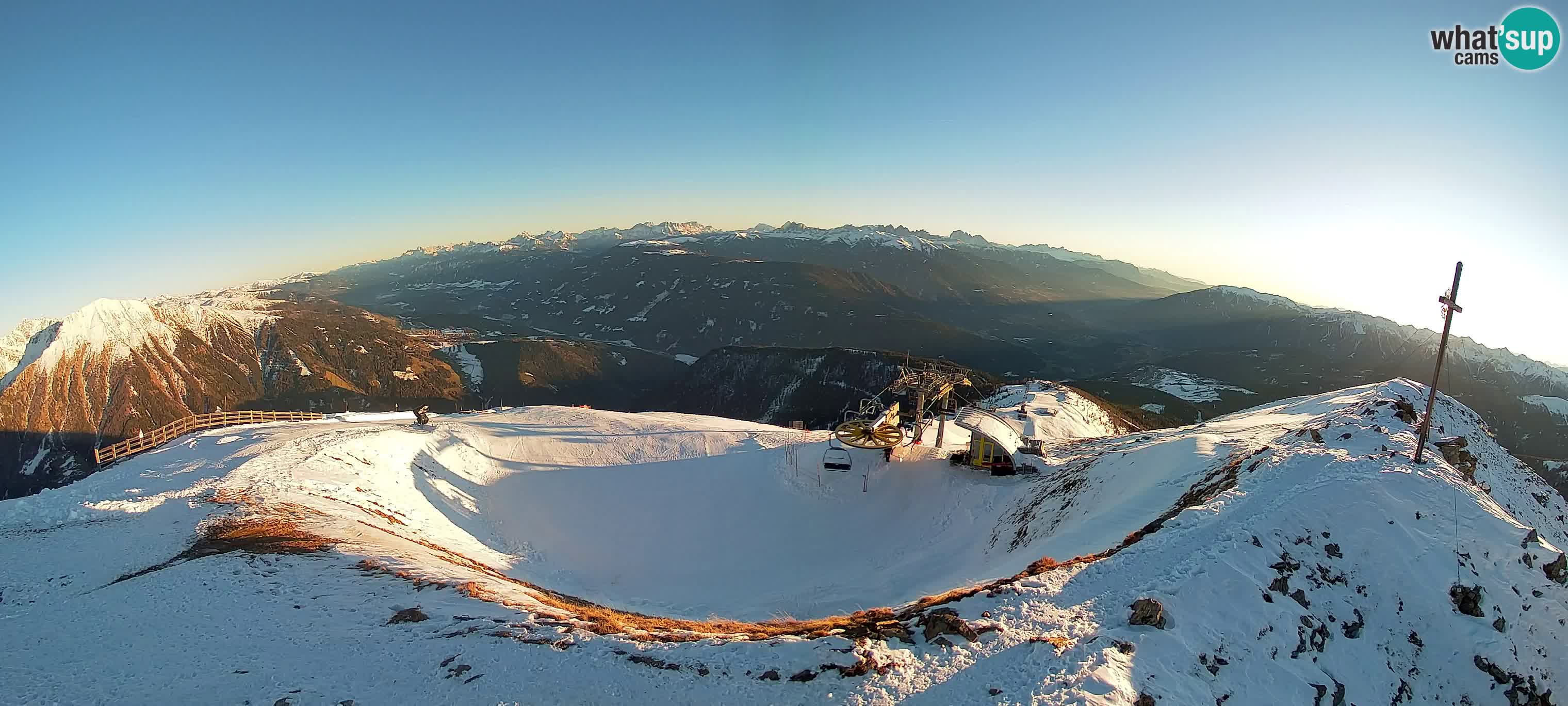Spletna kamera Gitschlift / sedežnica Gitsch – Zgornja postaja (2.512 m)