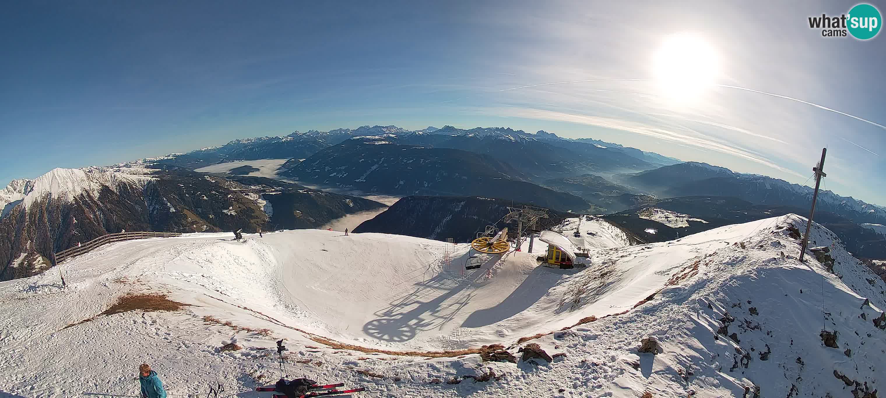 Spletna kamera Gitschlift / sedežnica Gitsch – Zgornja postaja (2.512 m)