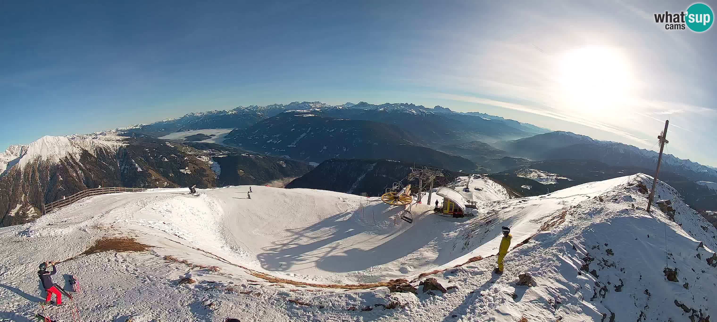 Spletna kamera Gitschlift / sedežnica Gitsch – Zgornja postaja (2.512 m)