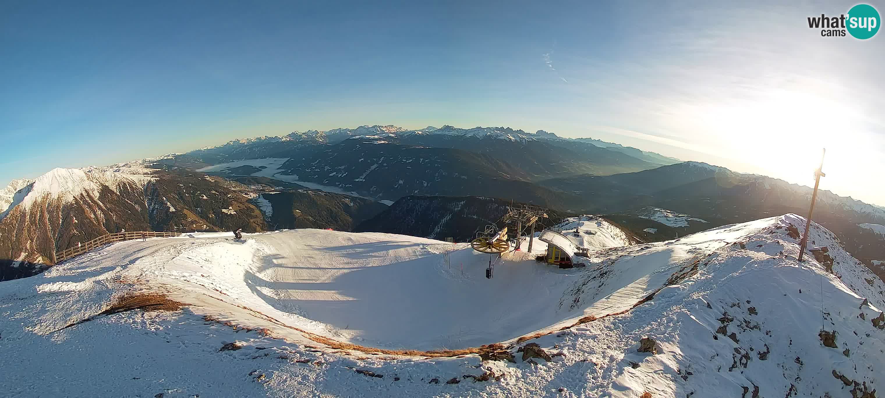 Spletna kamera Gitschlift / sedežnica Gitsch – Zgornja postaja (2.512 m)