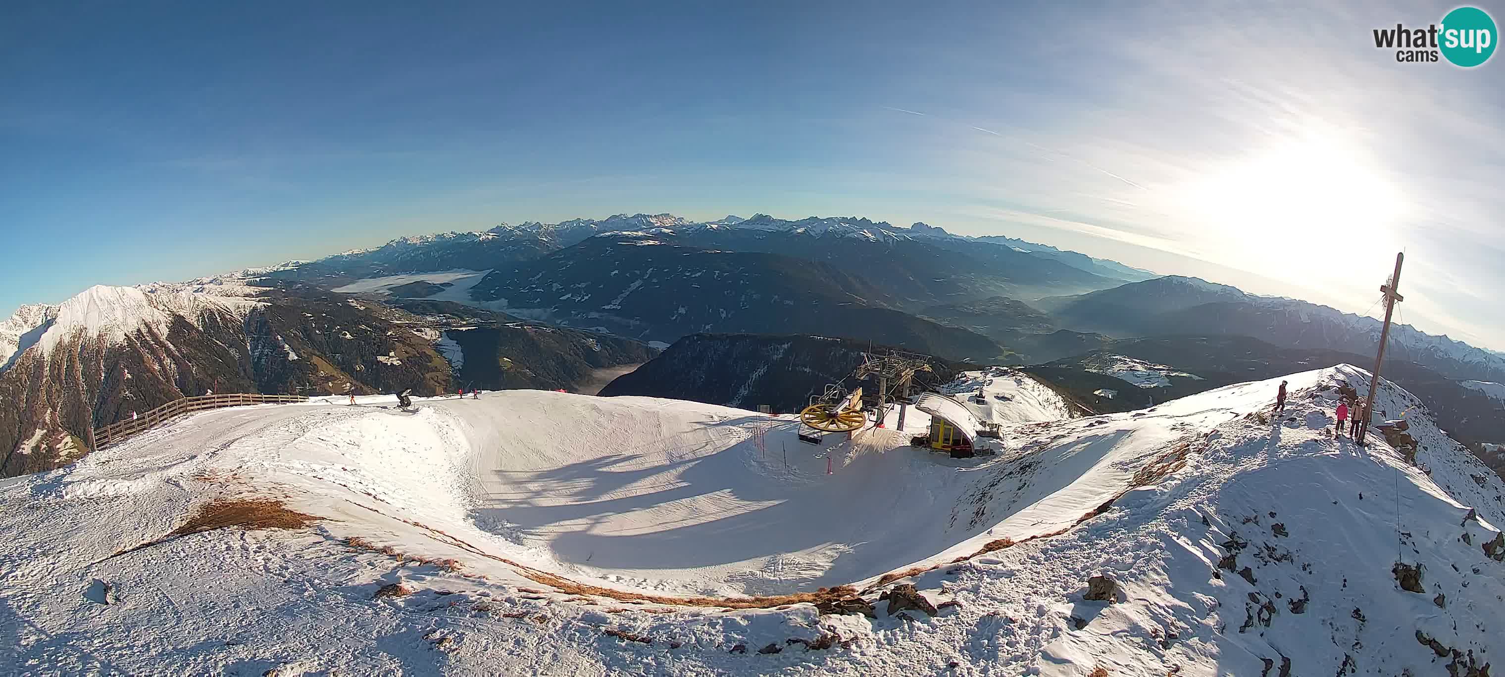 Spletna kamera Gitschlift / sedežnica Gitsch – Zgornja postaja (2.512 m)