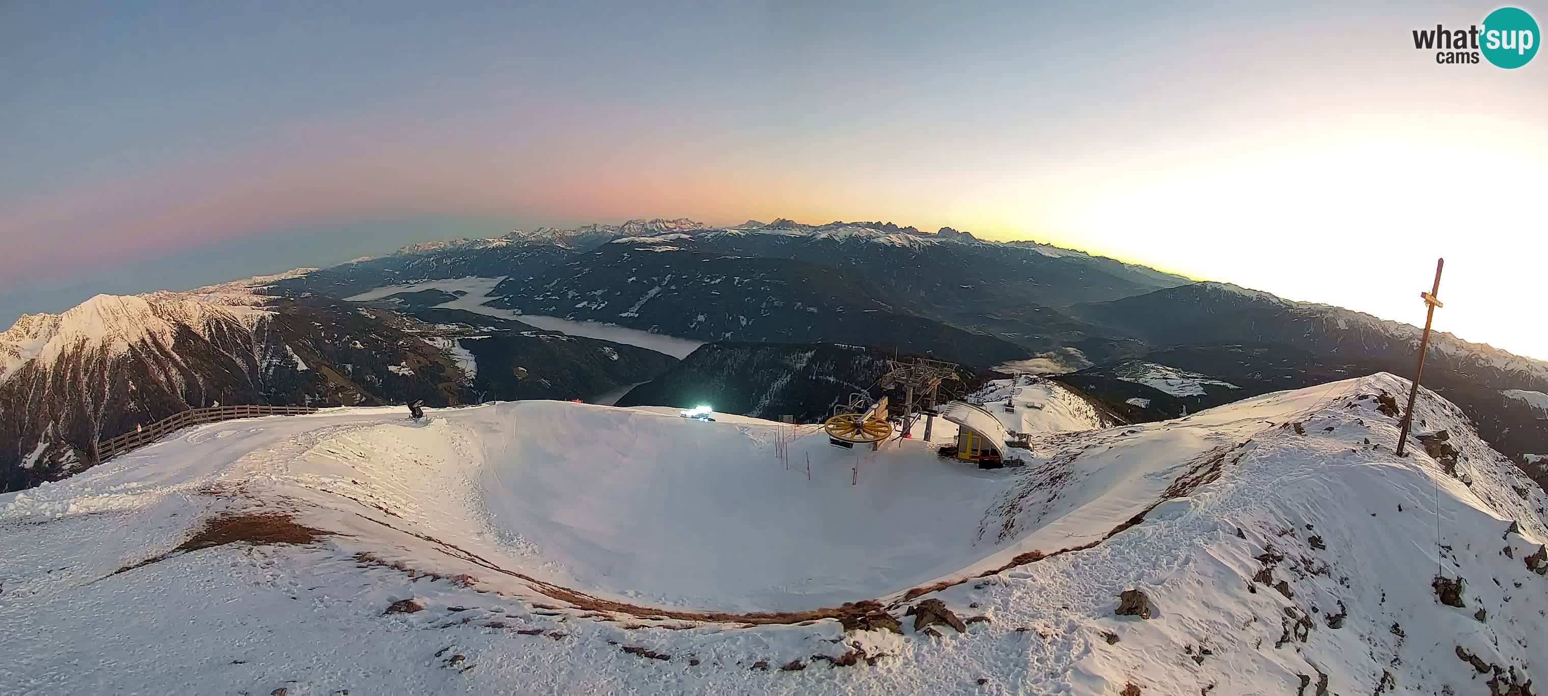Spletna kamera Gitschlift / sedežnica Gitsch – Zgornja postaja (2.512 m)