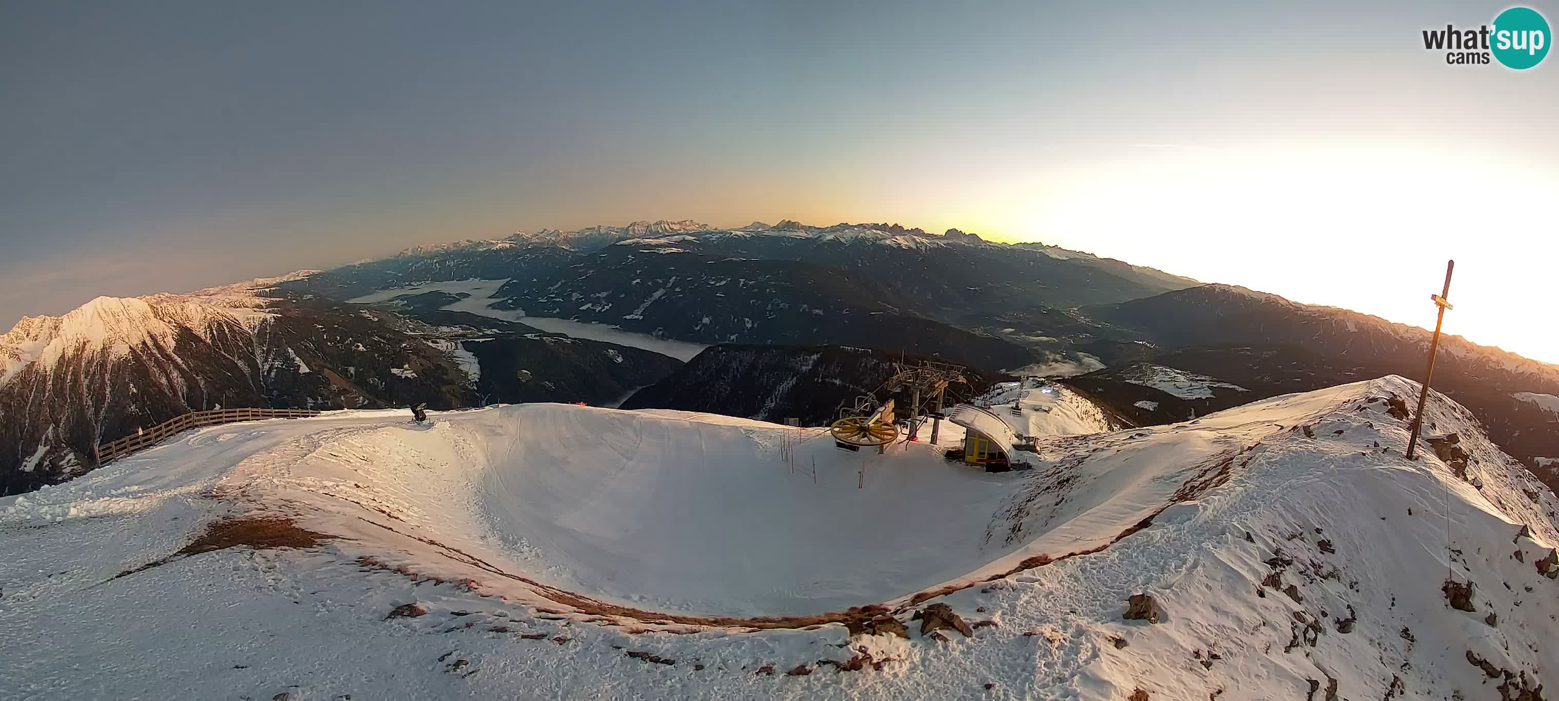 Spletna kamera Gitschlift / sedežnica Gitsch – Zgornja postaja (2.512 m)