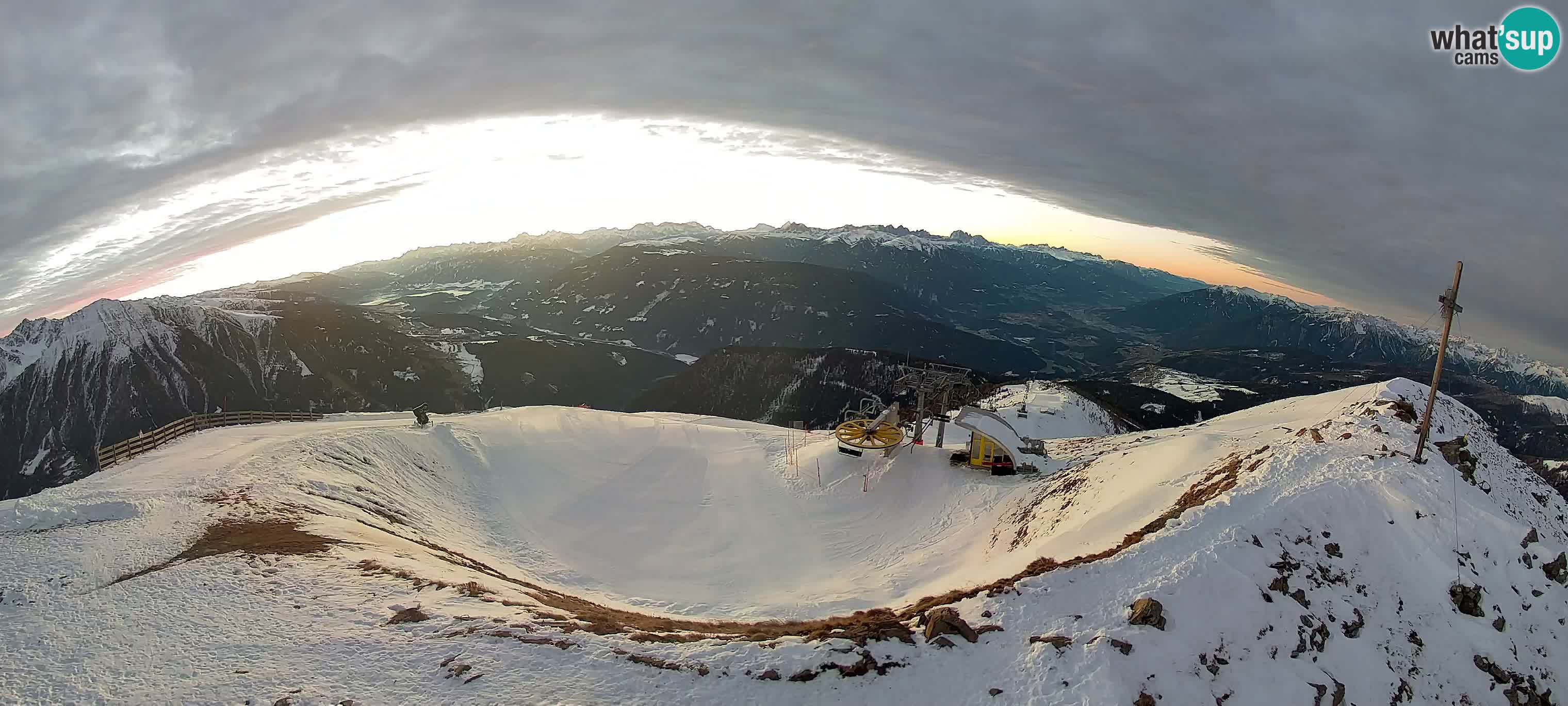Spletna kamera Gitschlift / sedežnica Gitsch – Zgornja postaja (2.512 m)