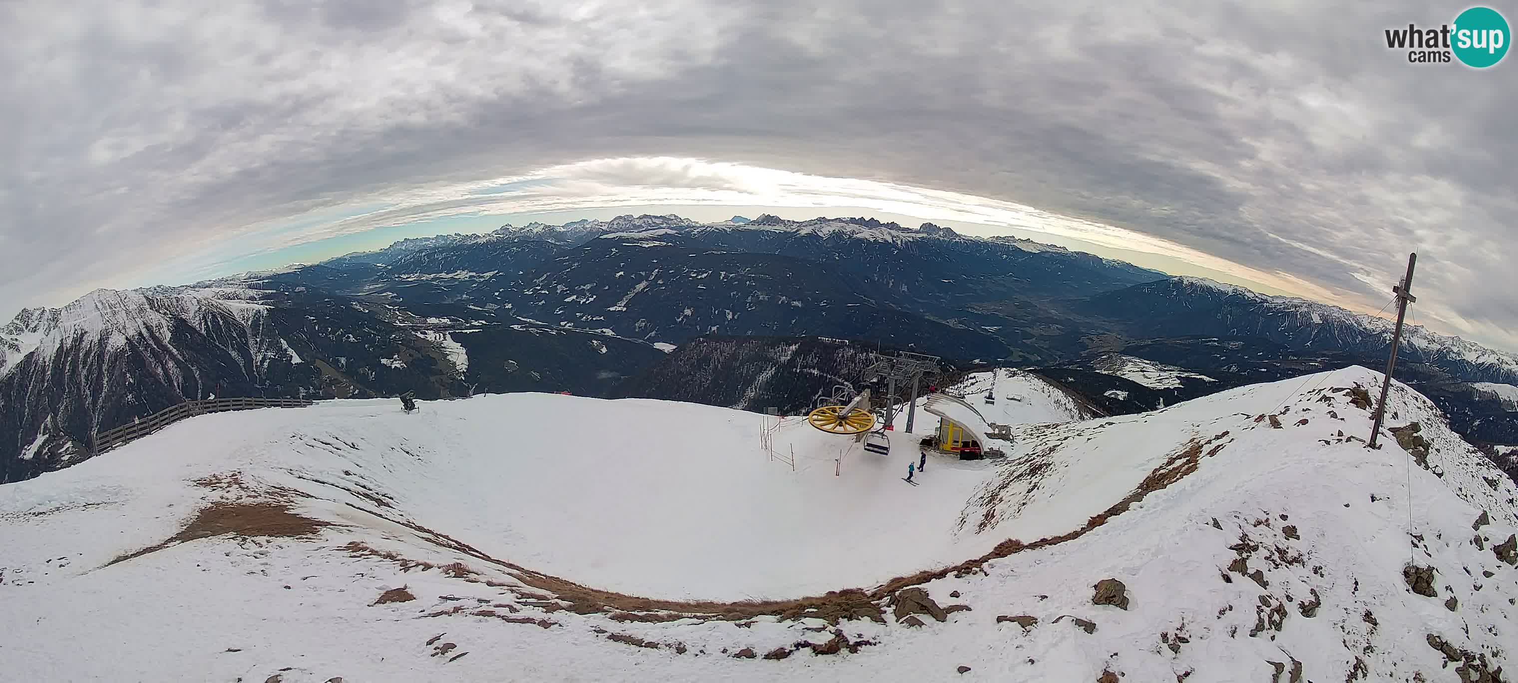 Spletna kamera Gitschlift / sedežnica Gitsch – Zgornja postaja (2.512 m)
