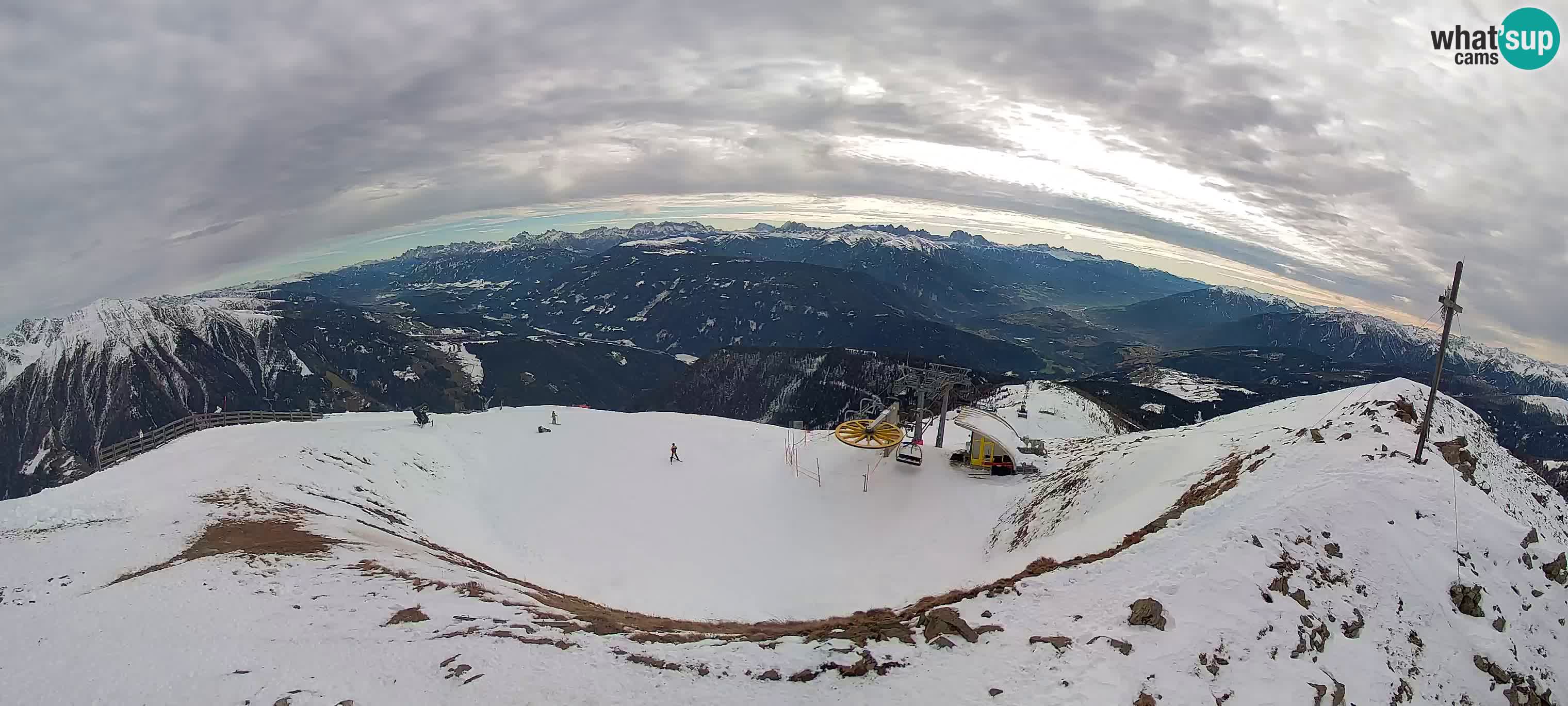 Spletna kamera Gitschlift / sedežnica Gitsch – Zgornja postaja (2.512 m)