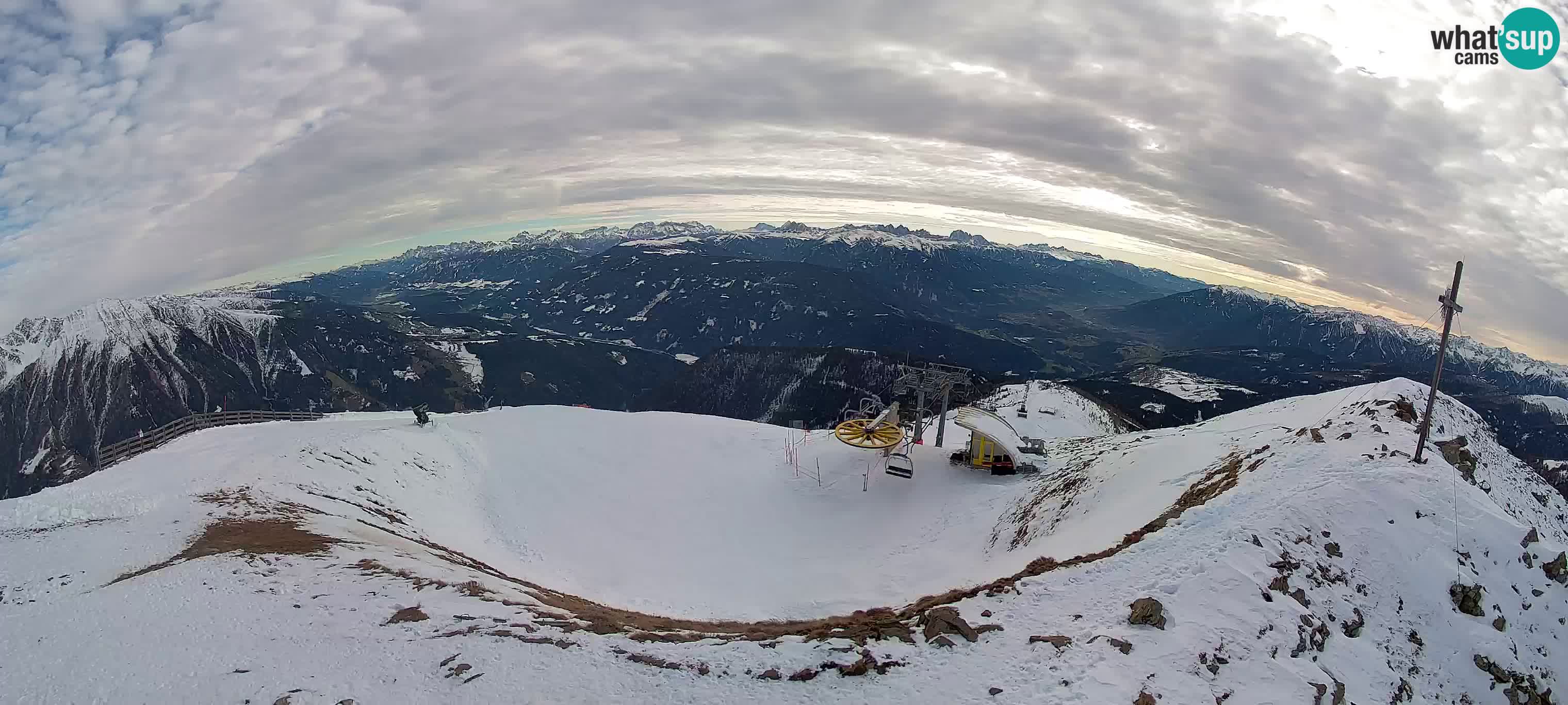 Spletna kamera Gitschlift / sedežnica Gitsch – Zgornja postaja (2.512 m)