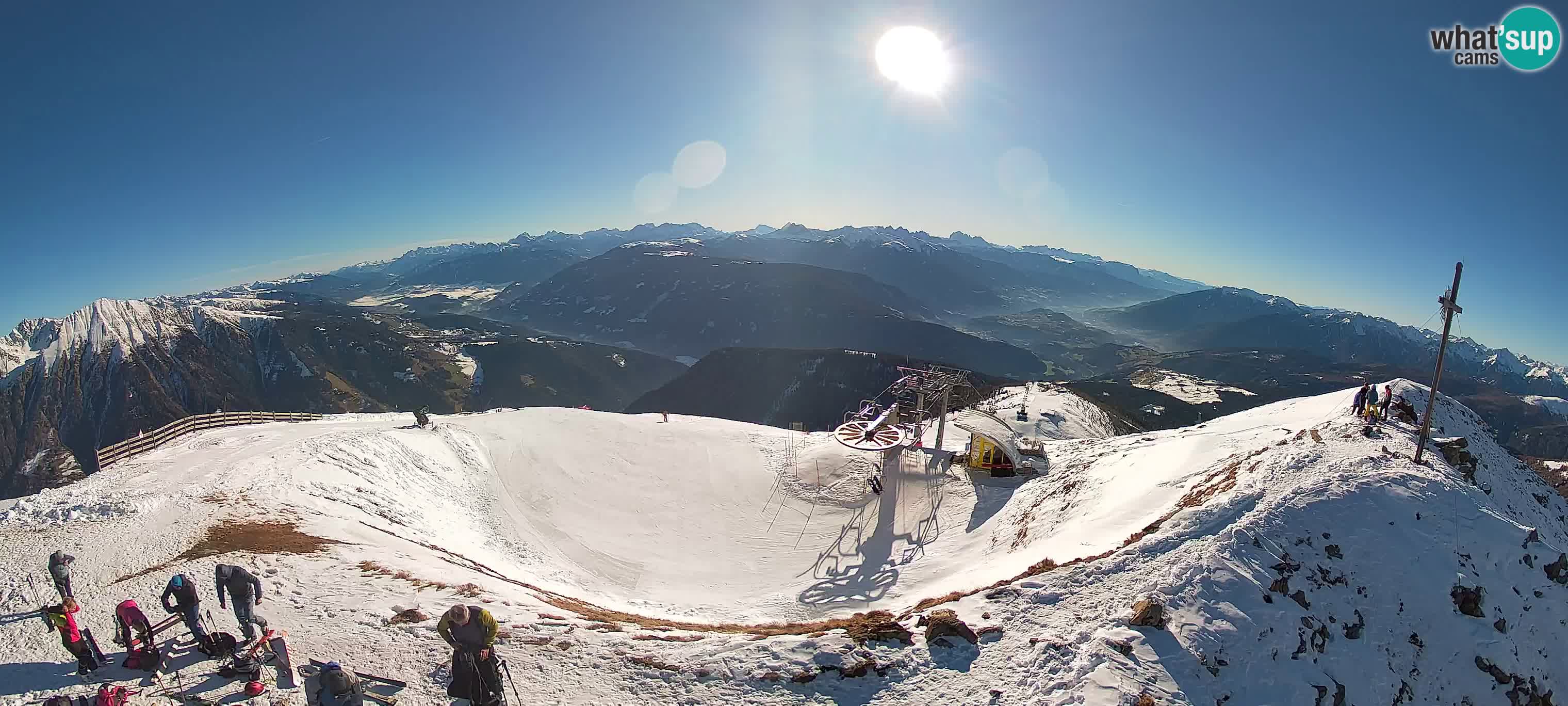 Spletna kamera Gitschlift / sedežnica Gitsch – Zgornja postaja (2.512 m)