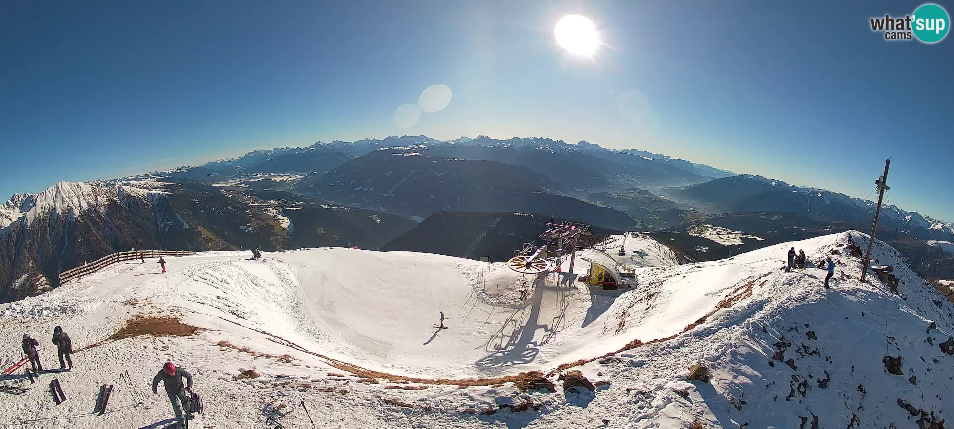 Spletna kamera Gitschlift / sedežnica Gitsch – Zgornja postaja (2.512 m)