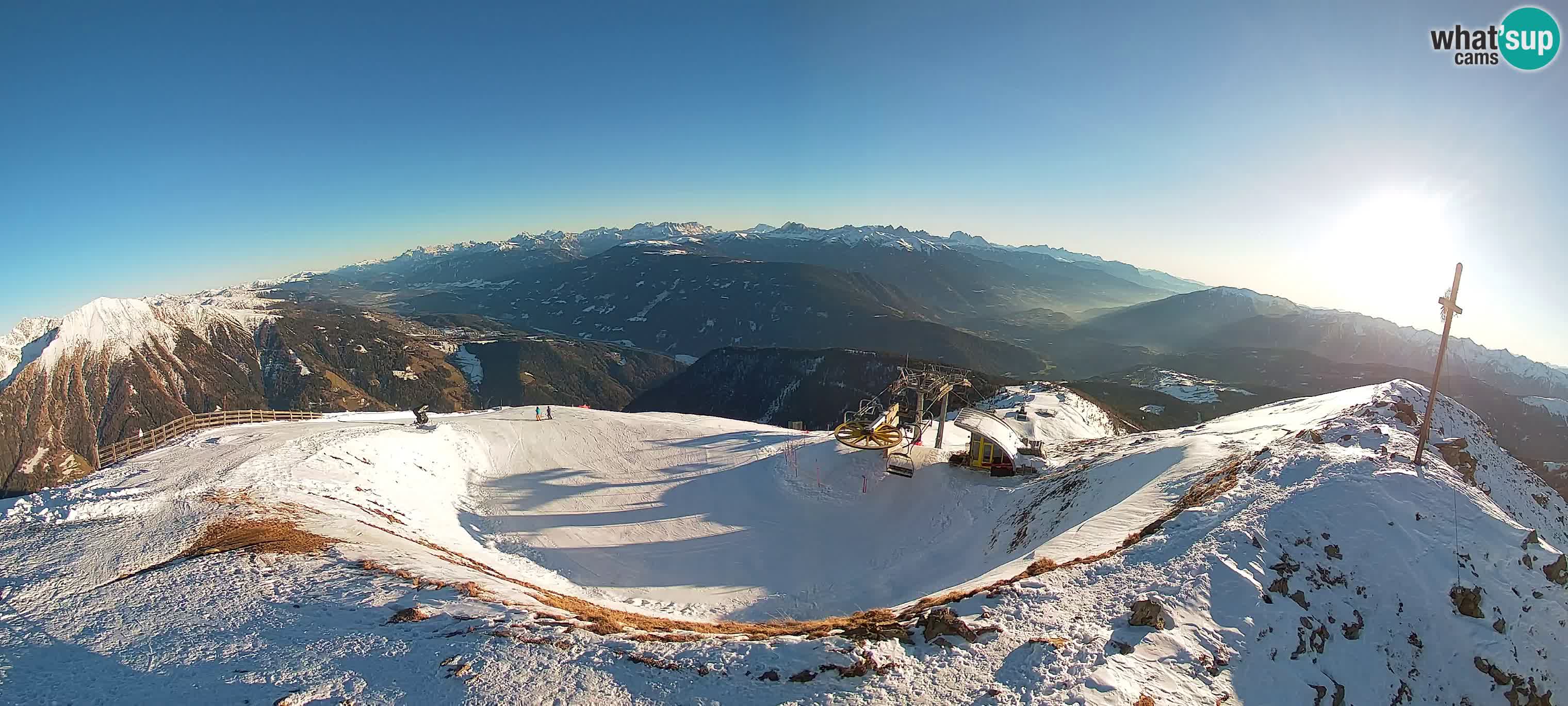 Spletna kamera Gitschlift / sedežnica Gitsch – Zgornja postaja (2.512 m)