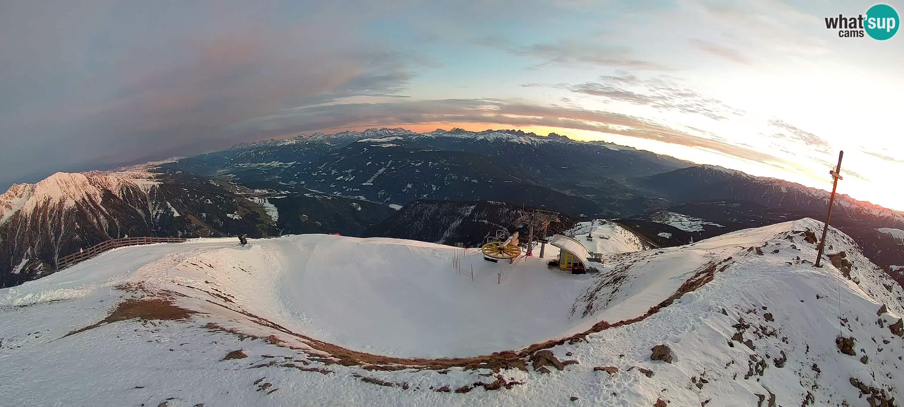 Spletna kamera Gitschlift / sedežnica Gitsch – Zgornja postaja (2.512 m)