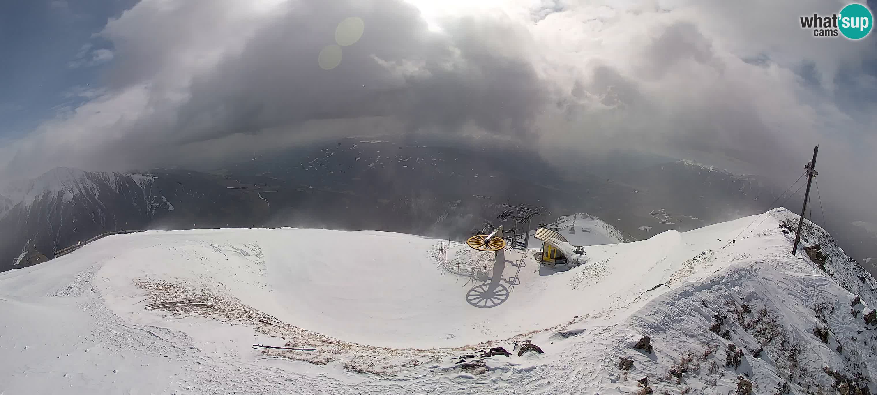 Spletna kamera Gitschlift / sedežnica Gitsch – Zgornja postaja (2.512 m)