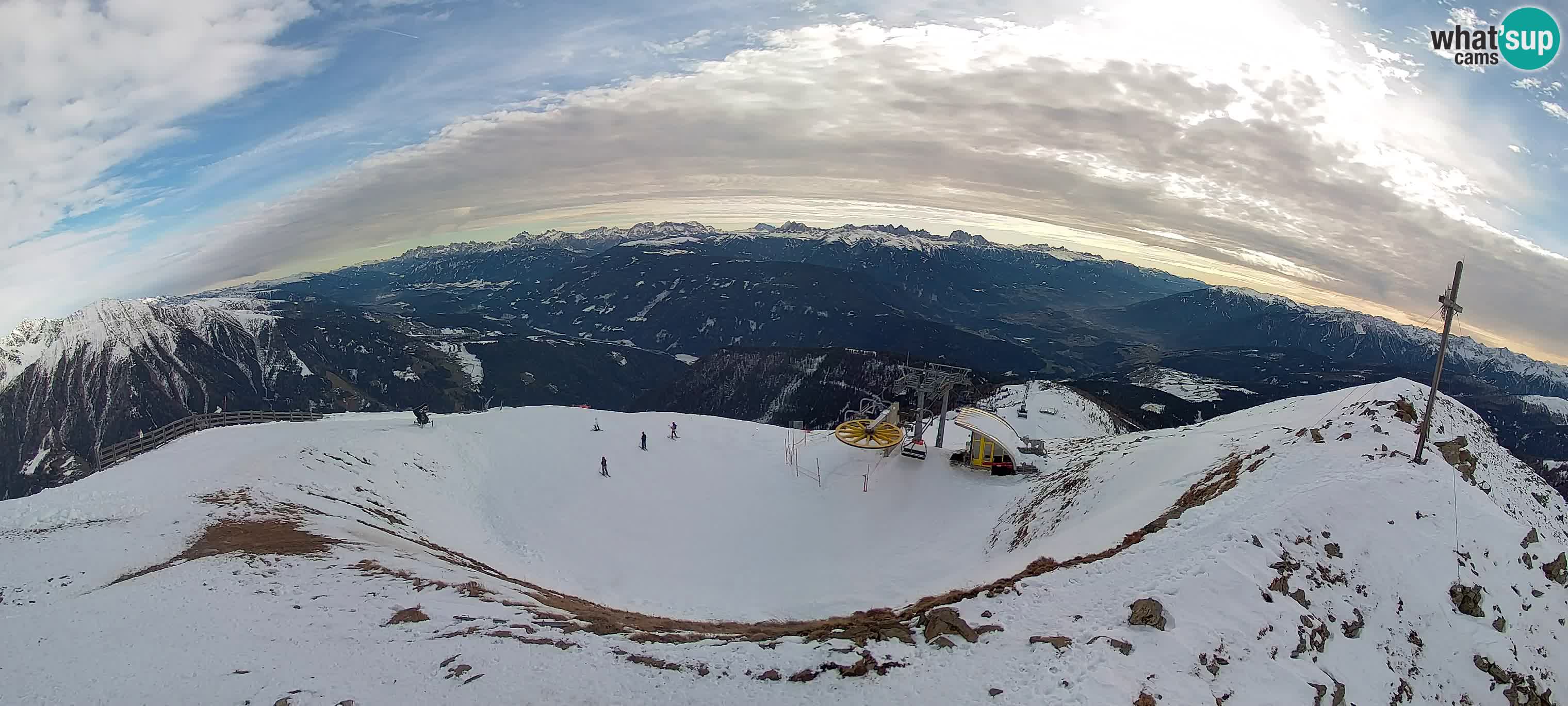 Spletna kamera Gitschlift / sedežnica Gitsch – Zgornja postaja (2.512 m)