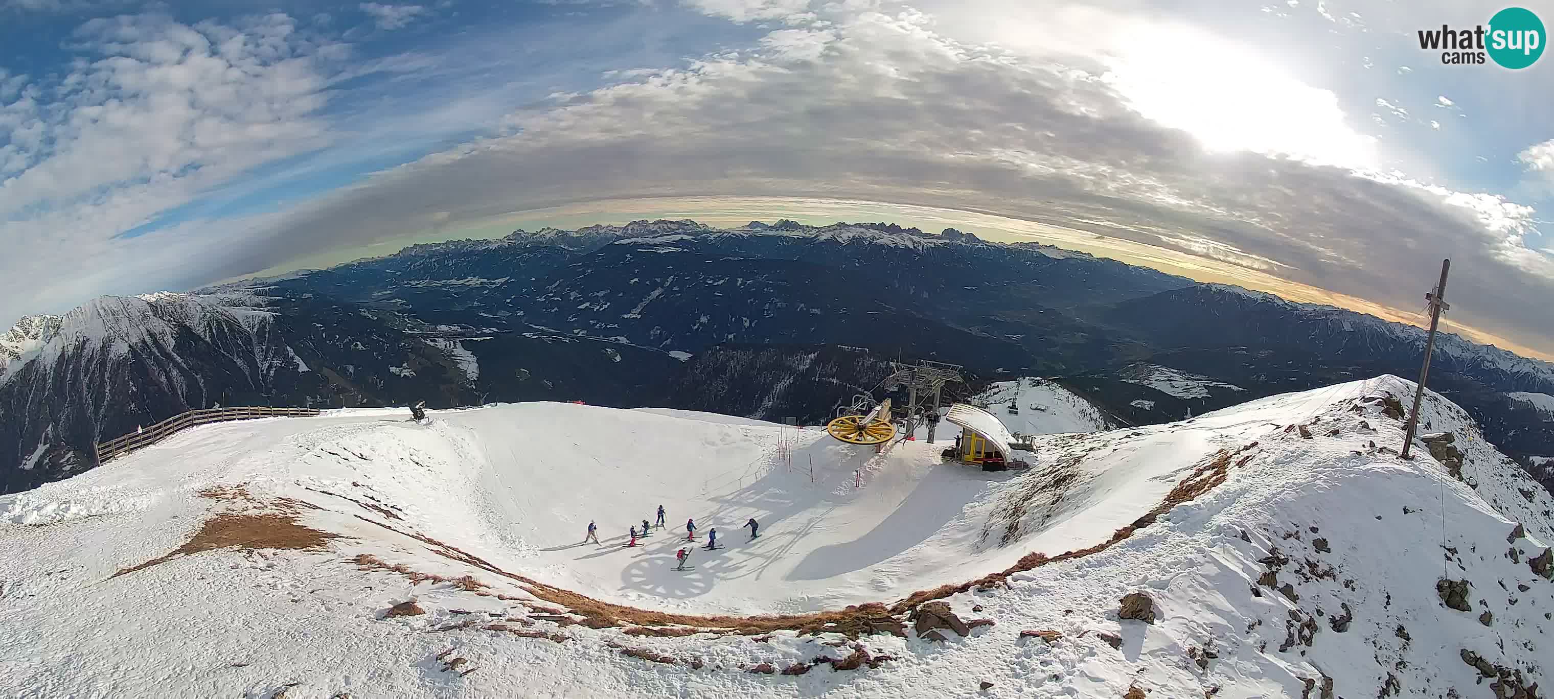 Spletna kamera Gitschlift / sedežnica Gitsch – Zgornja postaja (2.512 m)