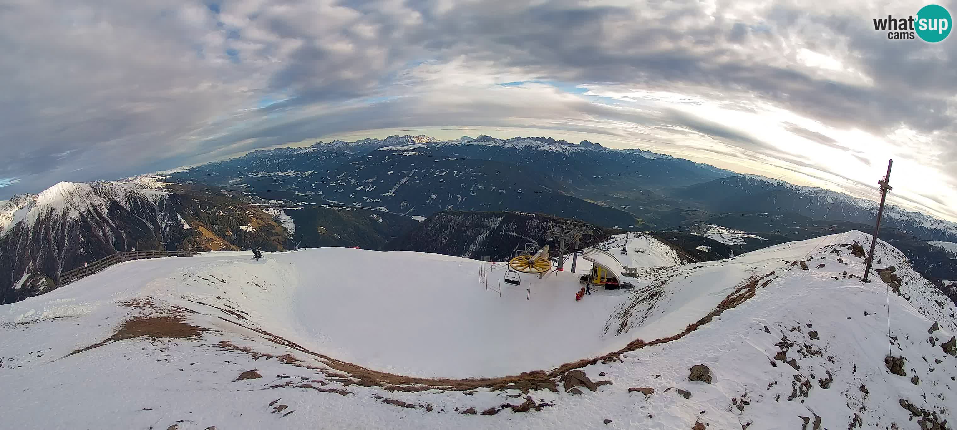 Spletna kamera Gitschlift / sedežnica Gitsch – Zgornja postaja (2.512 m)