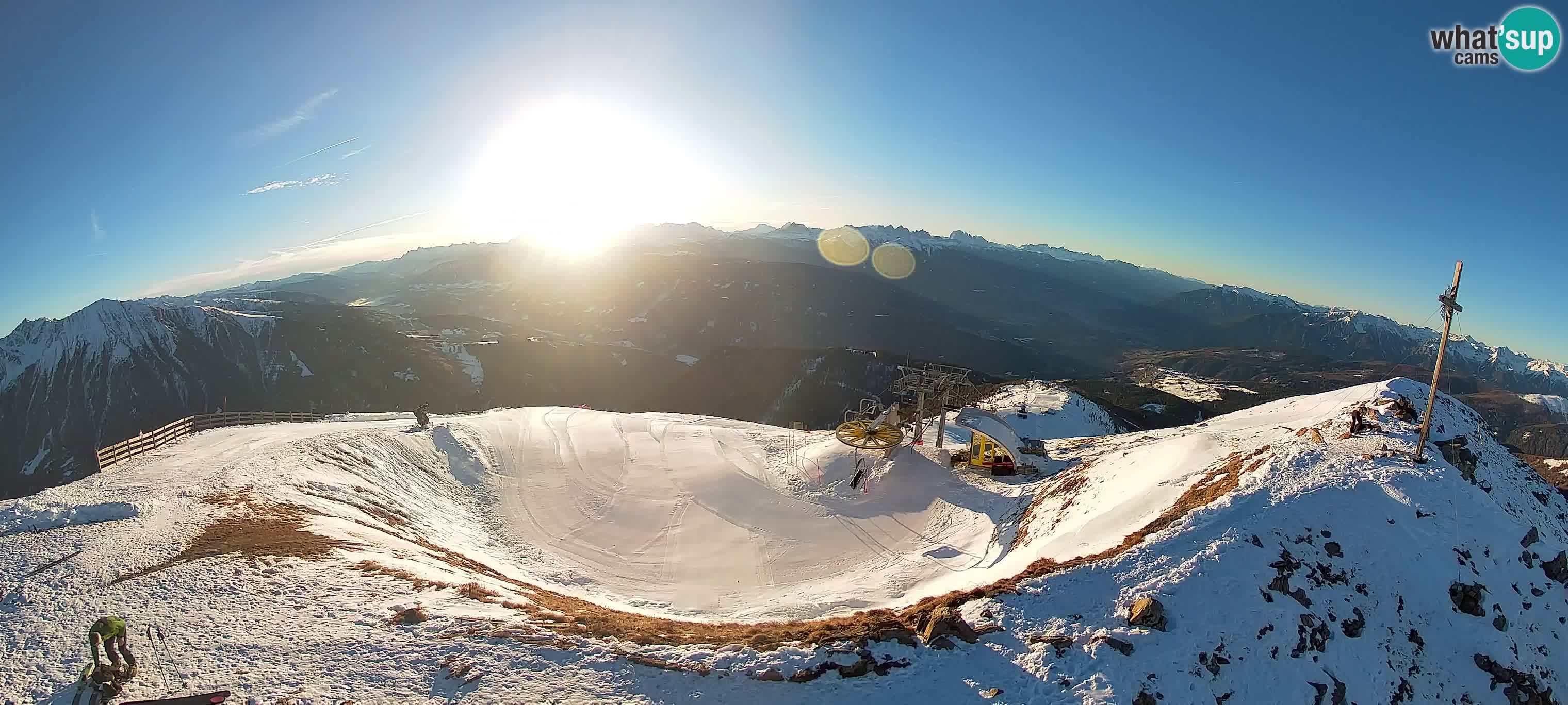 Spletna kamera Gitschlift / sedežnica Gitsch – Zgornja postaja (2.512 m)