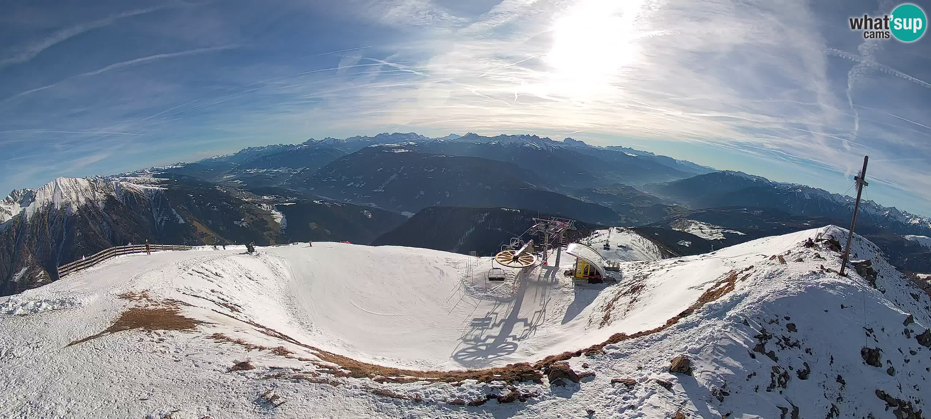 Spletna kamera Gitschlift / sedežnica Gitsch – Zgornja postaja (2.512 m)
