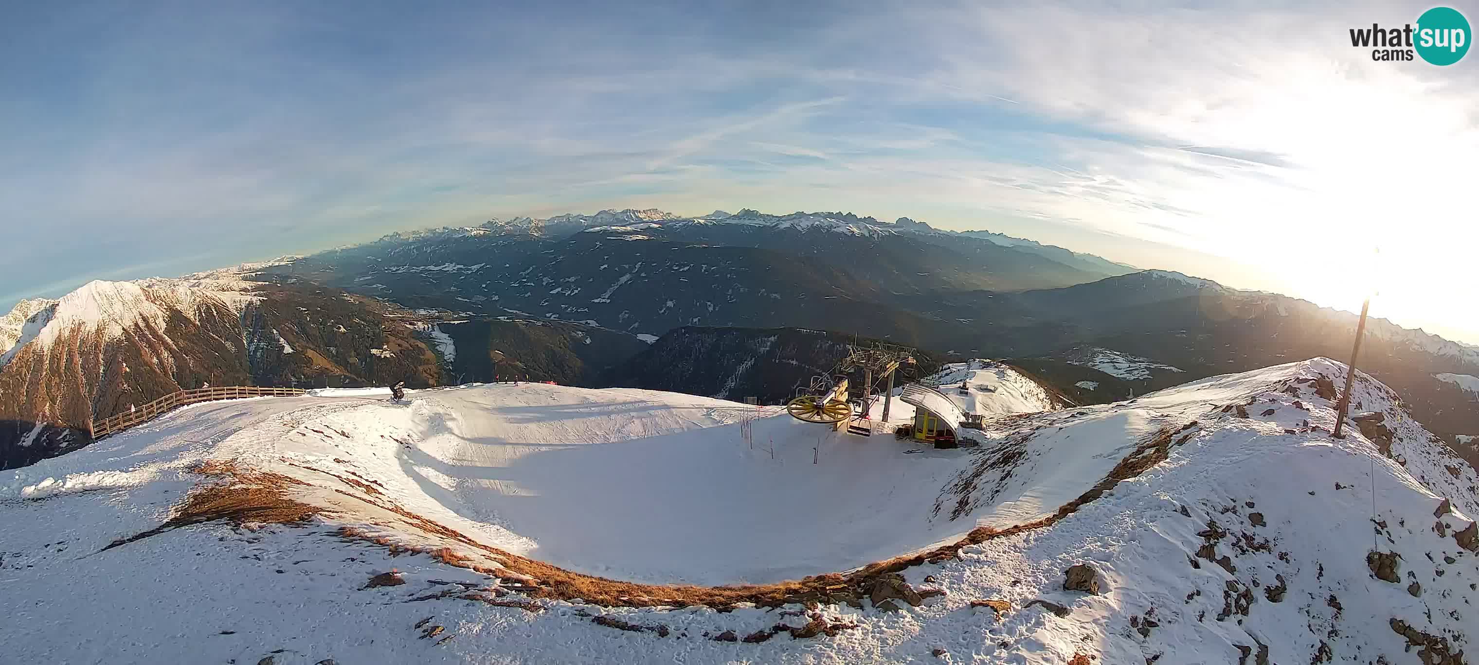 Spletna kamera Gitschlift / sedežnica Gitsch – Zgornja postaja (2.512 m)