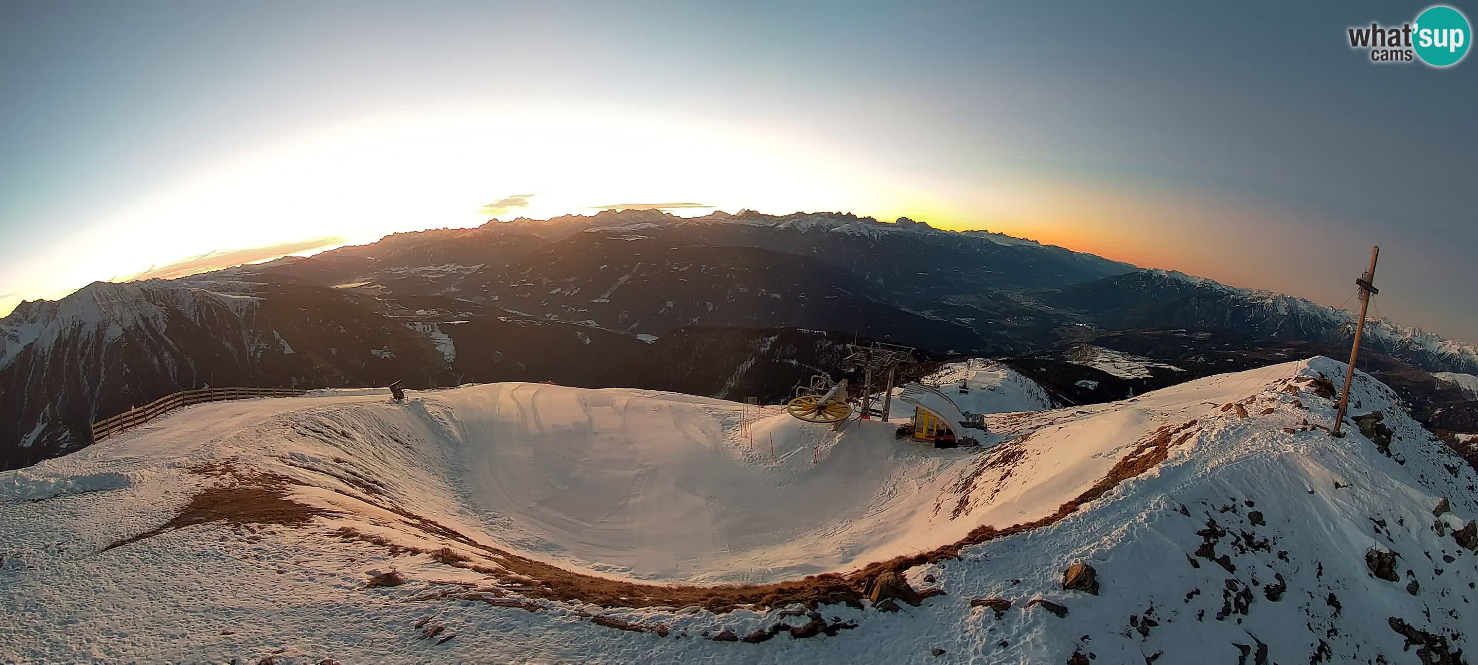 Spletna kamera Gitschlift / sedežnica Gitsch – Zgornja postaja (2.512 m)