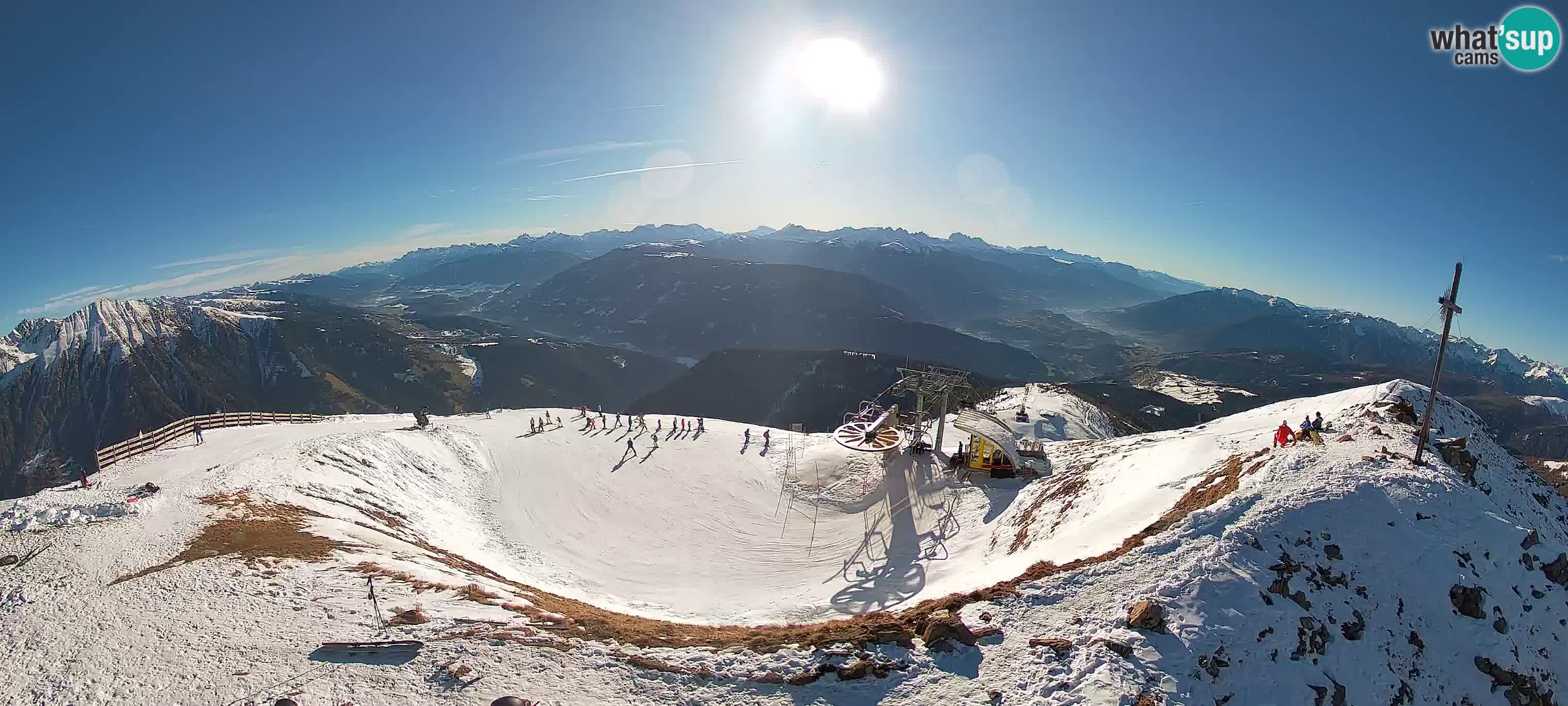 Spletna kamera Gitschlift / sedežnica Gitsch – Zgornja postaja (2.512 m)